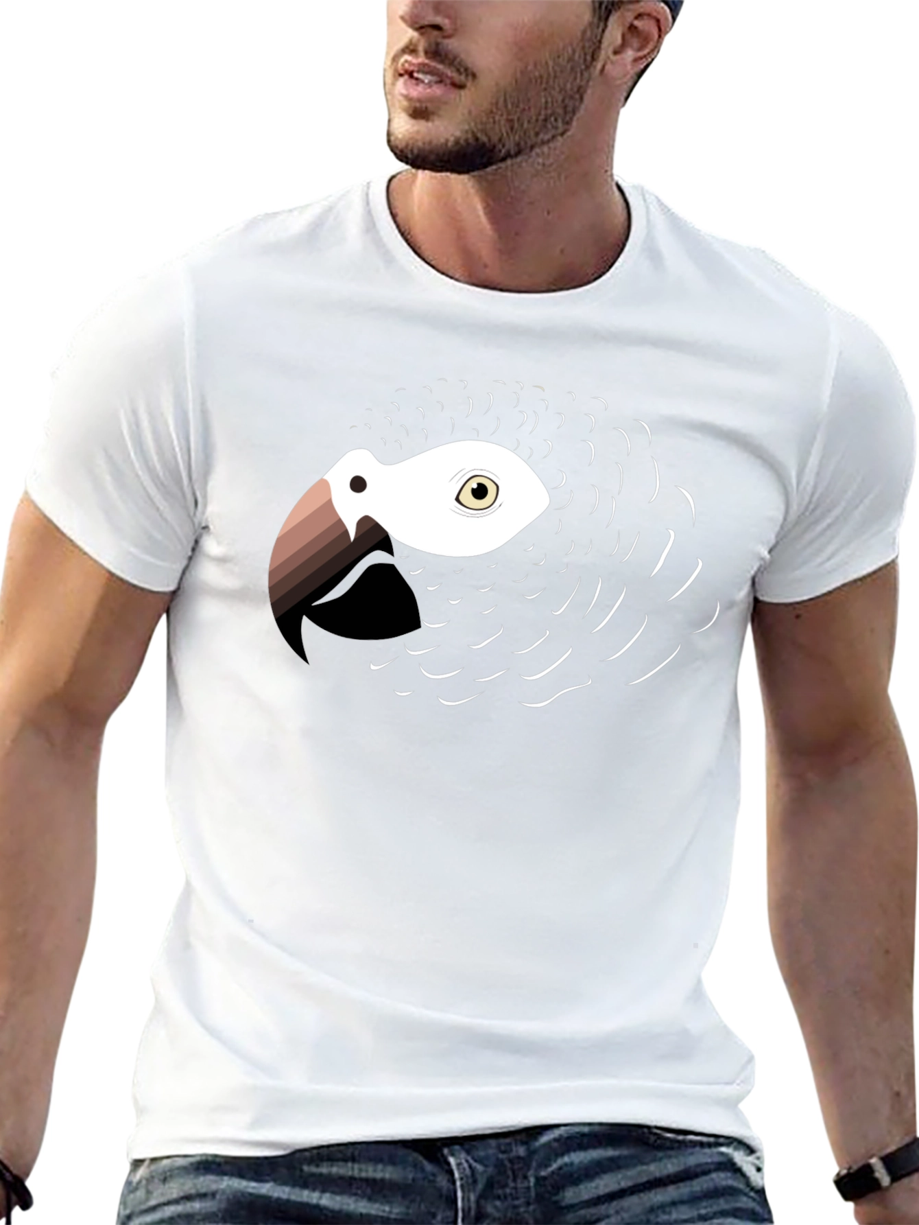 Parrot Graphic Tee - Stylish Bird Lovers T-Shirt