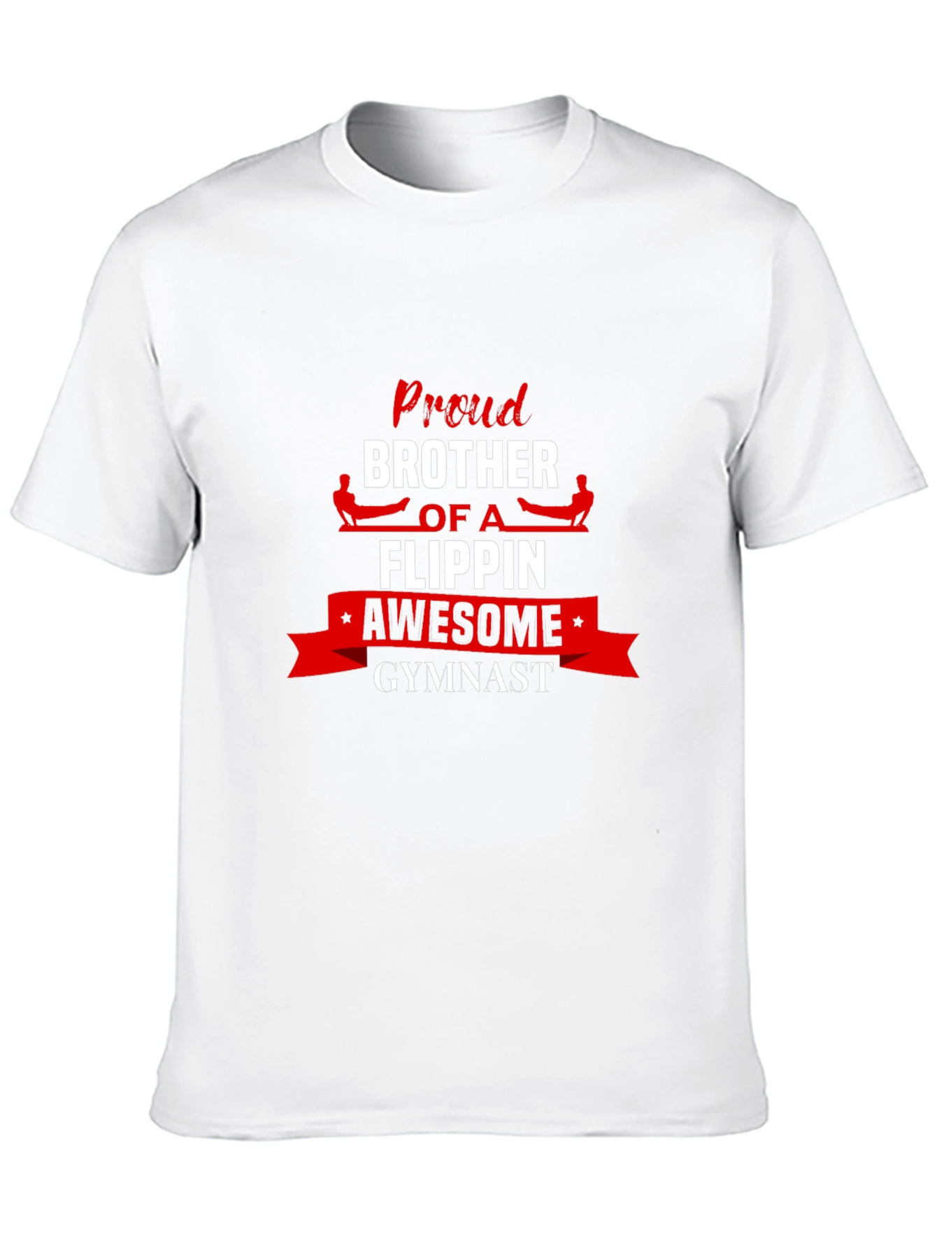 Proud Gymnast Brother Graphic Tee