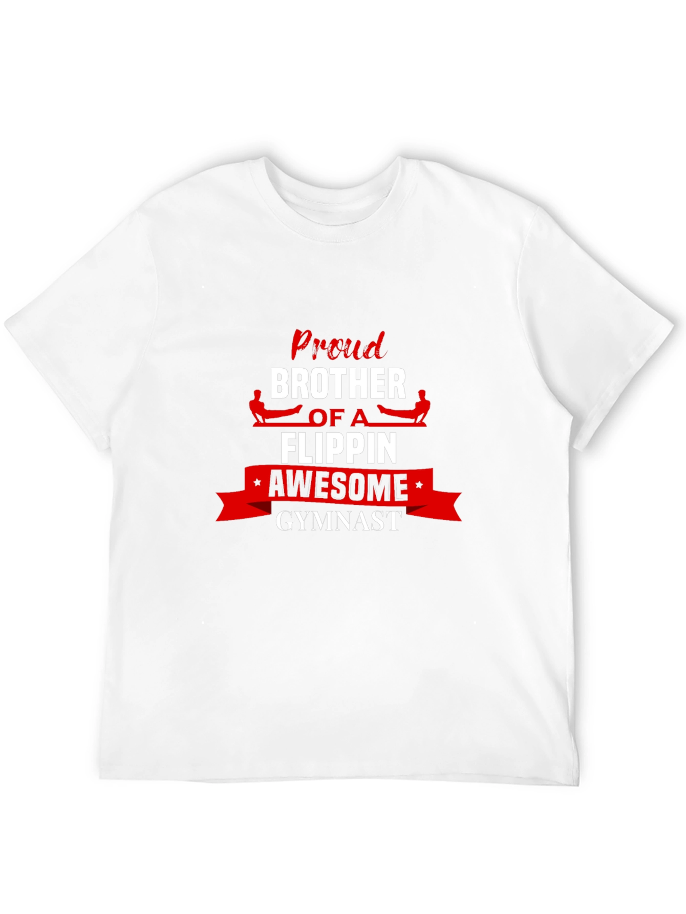 Proud Gymnast Brother Graphic Tee
