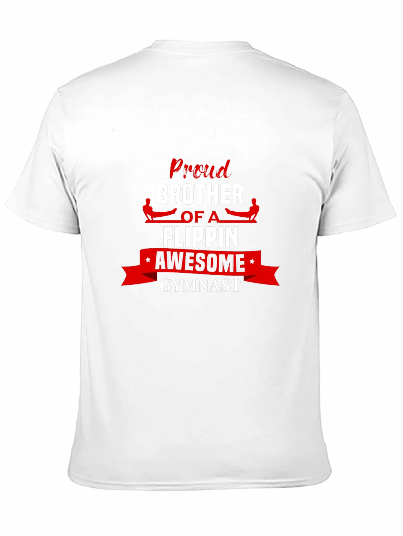 Proud Gymnast Brother Graphic Tee