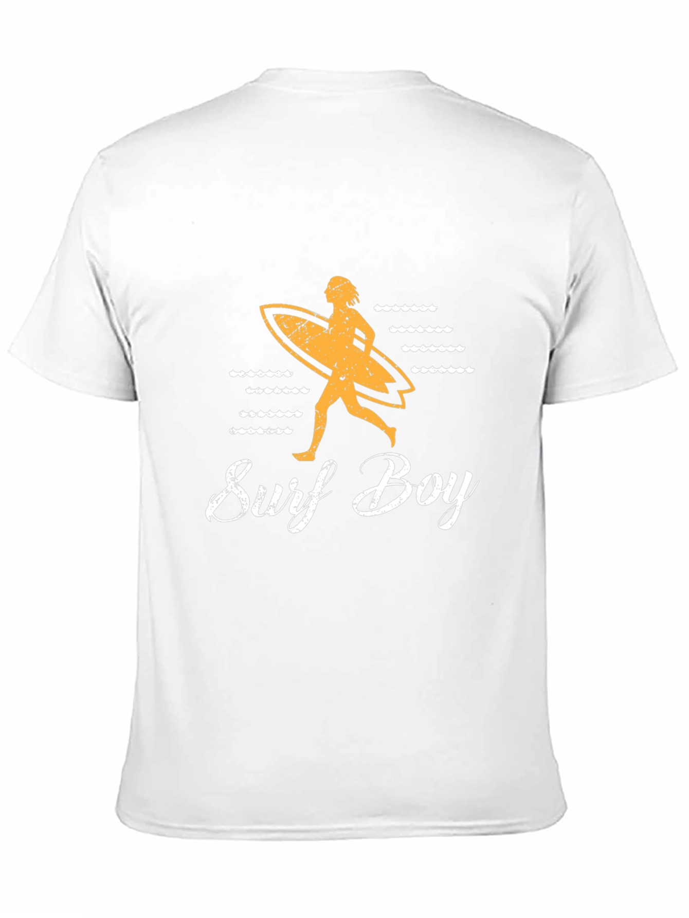 Surf Boy Graphic Tee - Black Casual Shirt