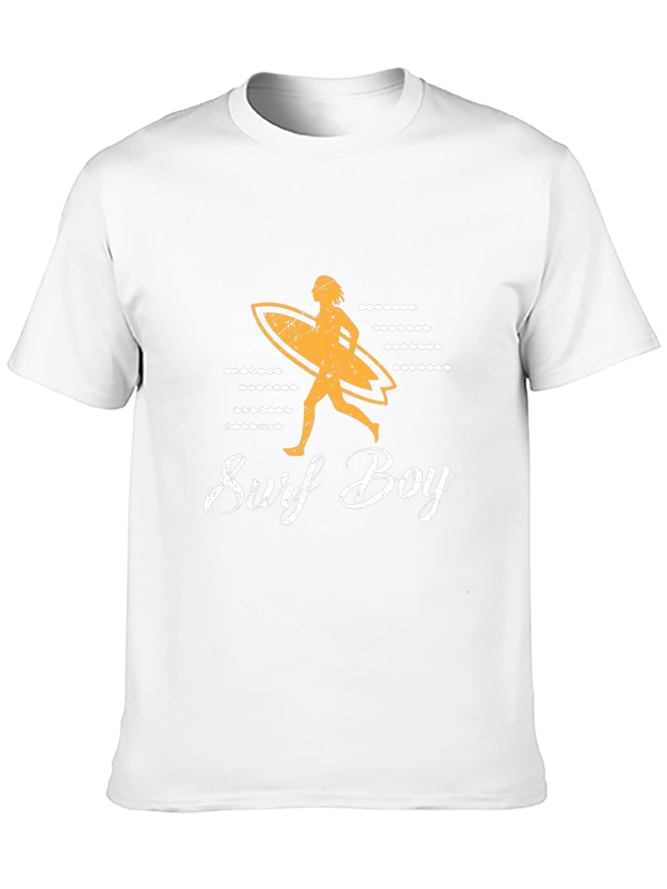 Surf Boy Graphic Tee - Black Casual Shirt