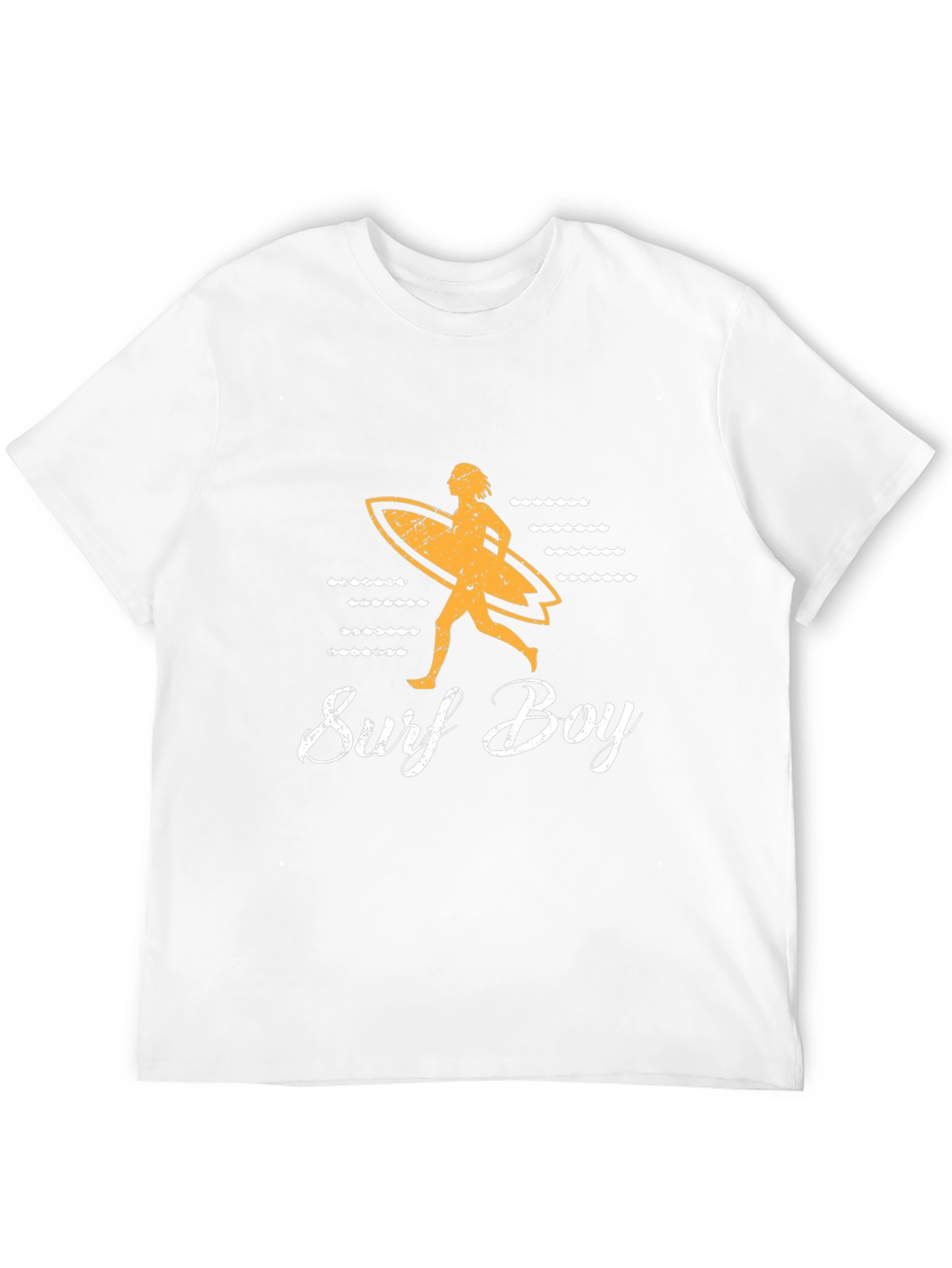 Surf Boy Graphic Tee - Black Casual Shirt