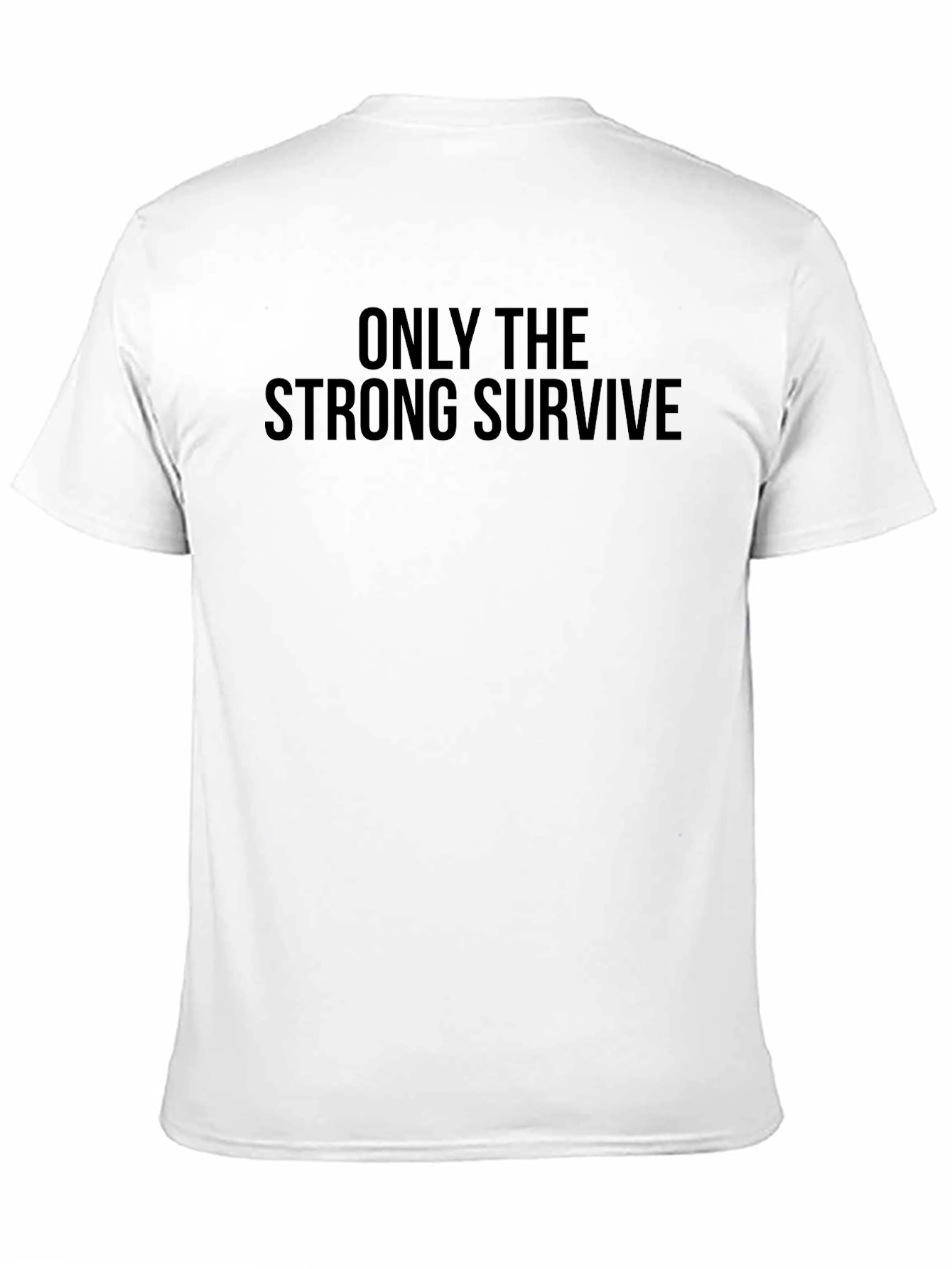 Only The Strong Survive Graphic Tee - Black