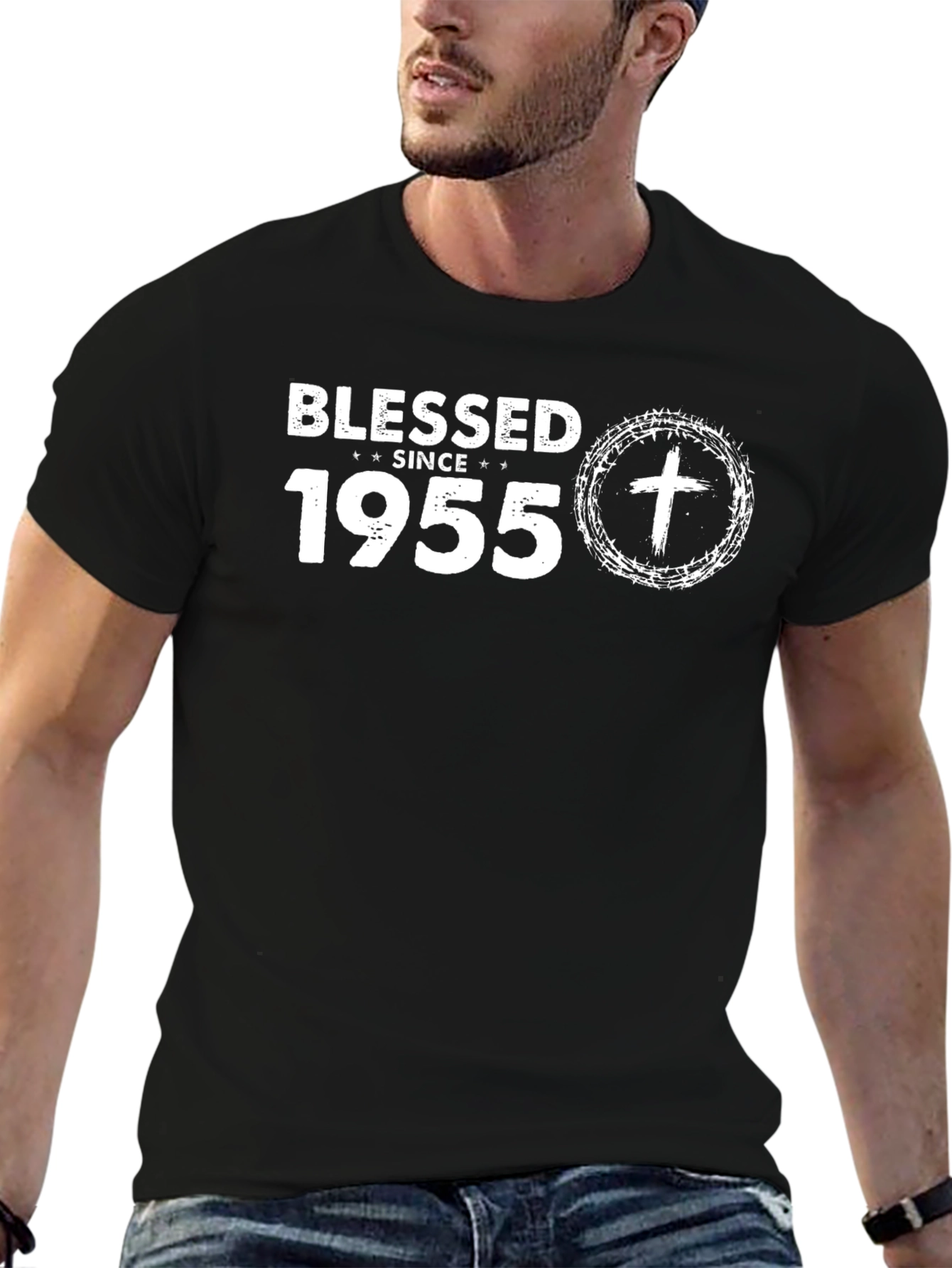 Blessed Since 1955 Graphic T-Shirt