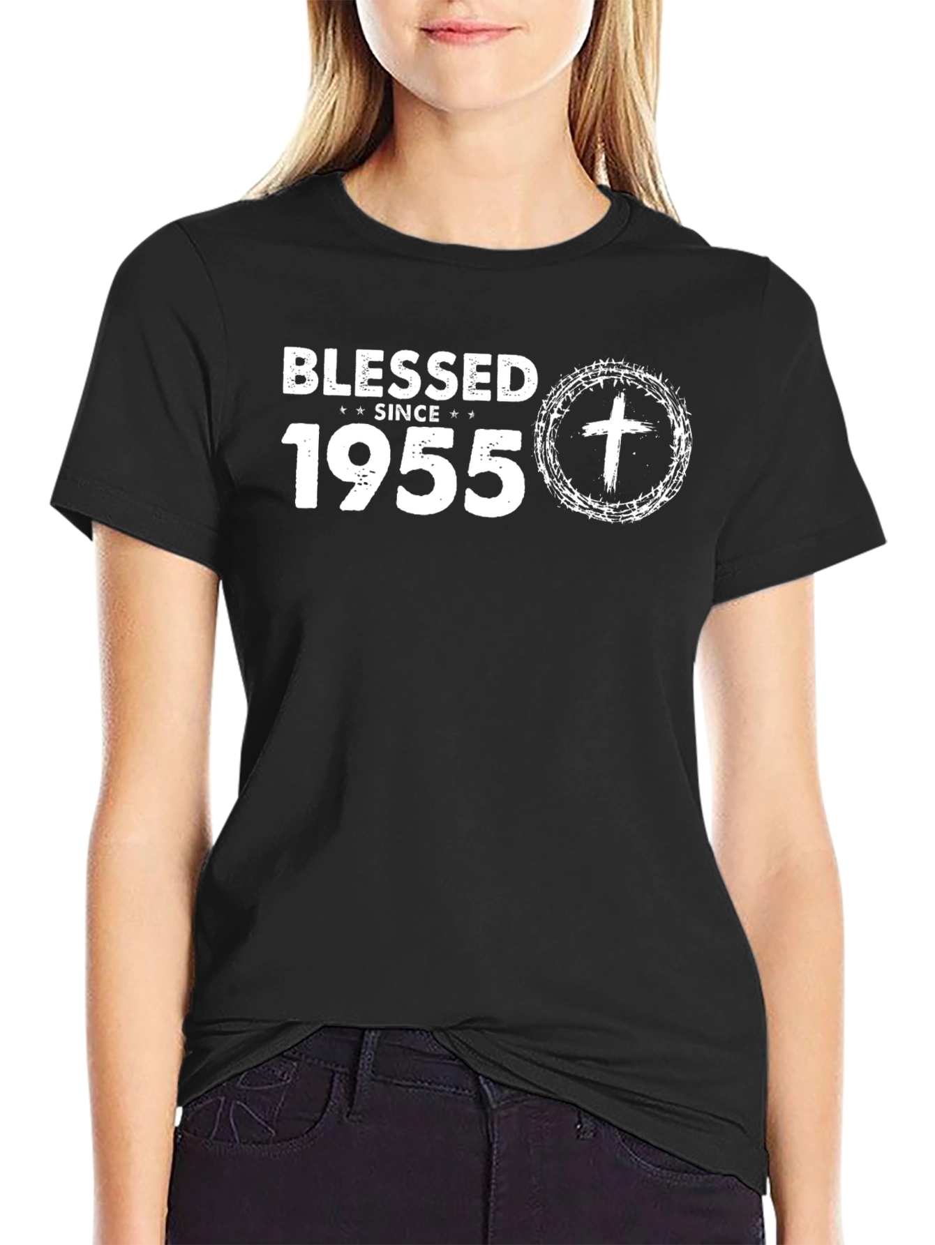 Blessed Since 1955 Graphic T-Shirt