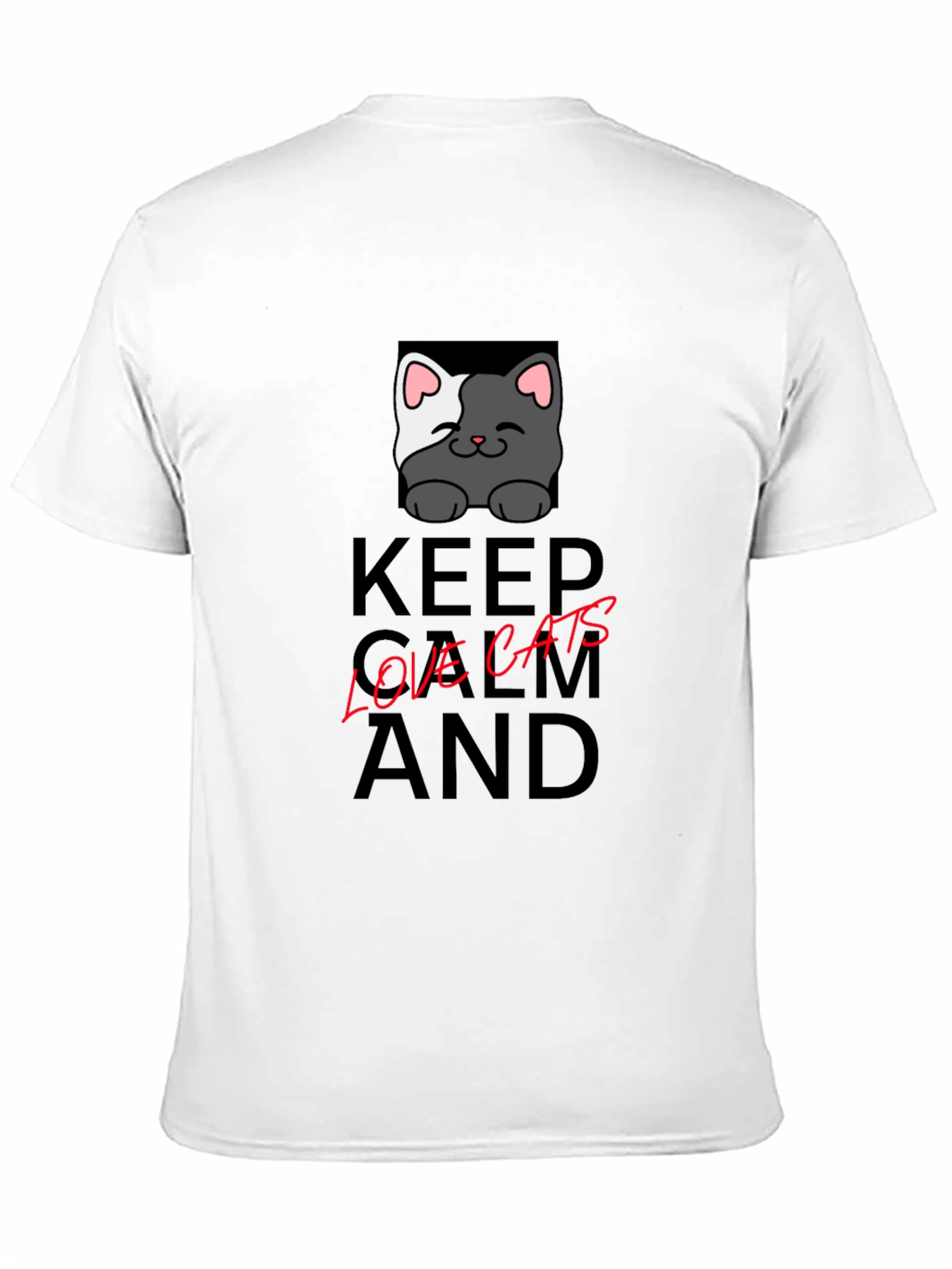 Keep Calm Love Cats T-Shirt