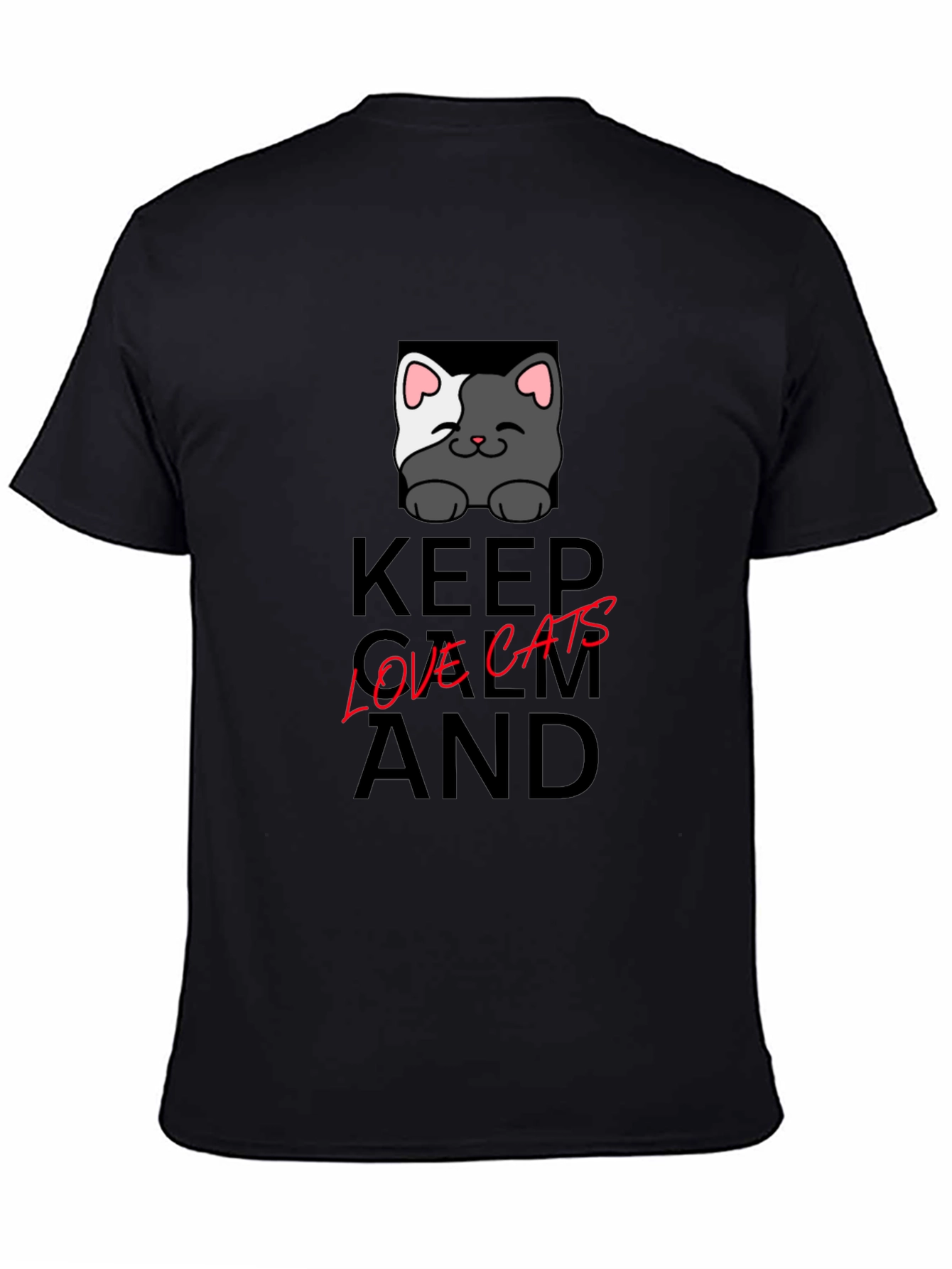 Keep Calm Love Cats T-Shirt