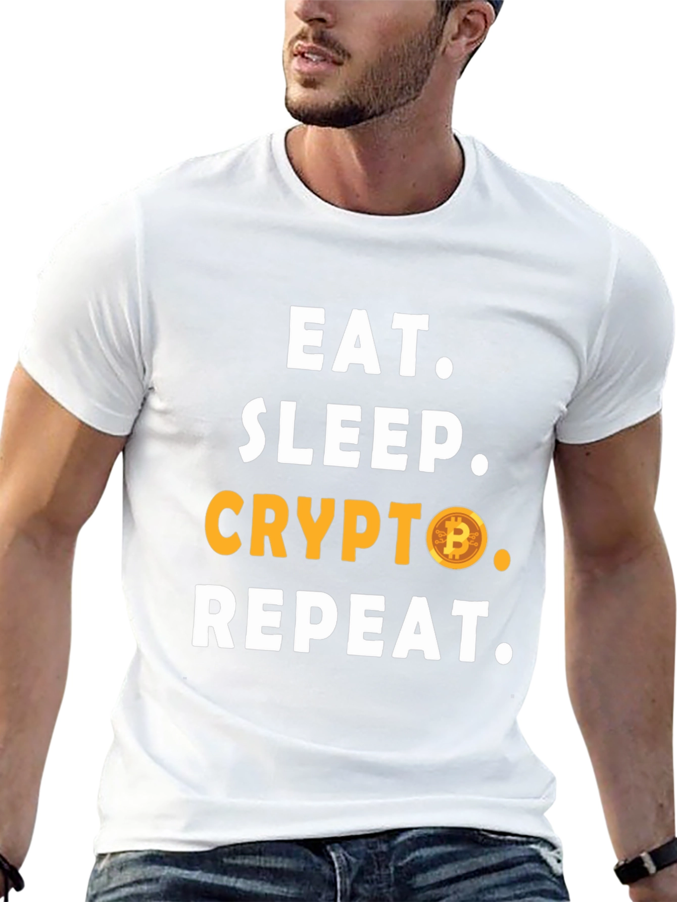 Eat Sleep Crypto Repeat T-Shirt