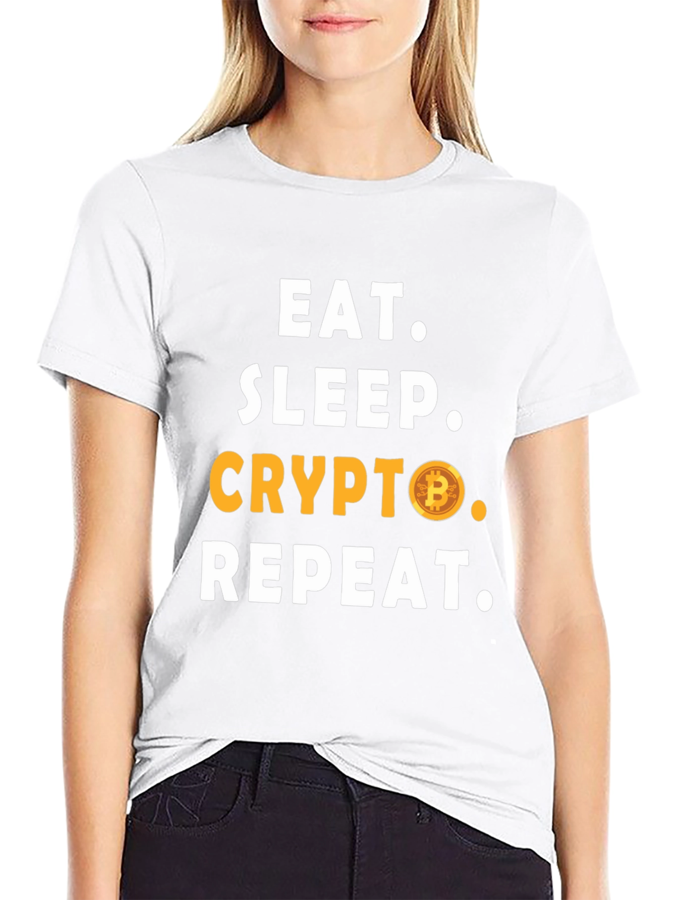 Eat Sleep Crypto Repeat T-Shirt