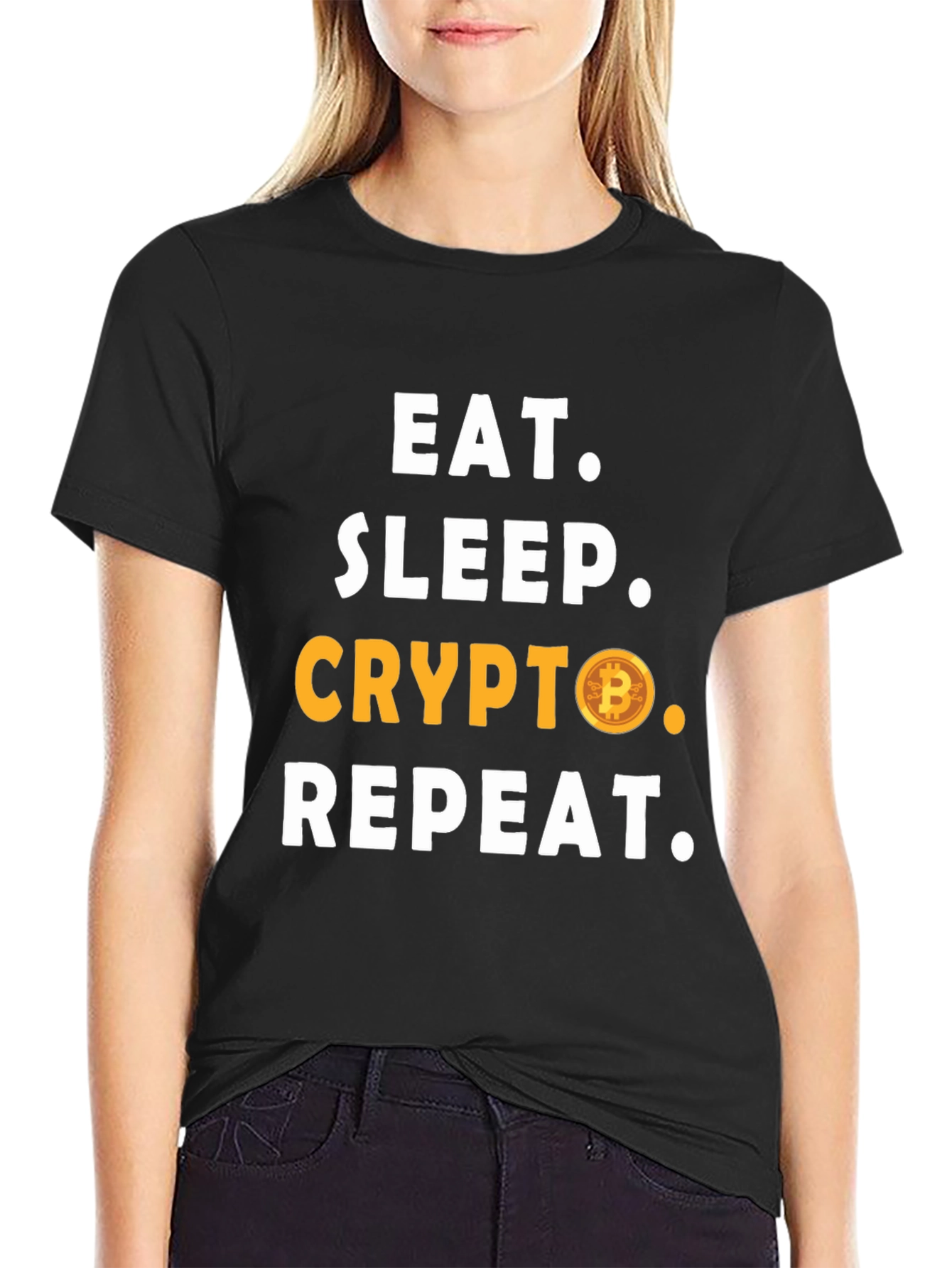 Eat Sleep Crypto Repeat T-Shirt