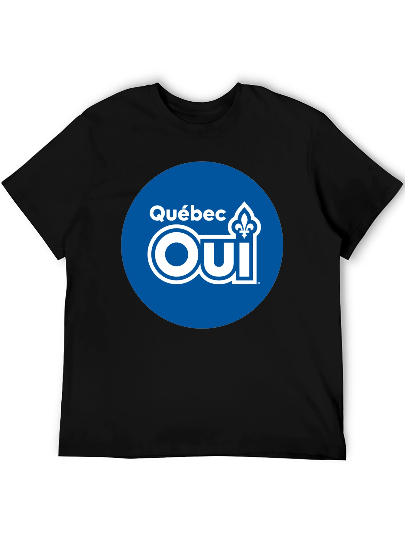 Québec Oui T-Shirt - Black