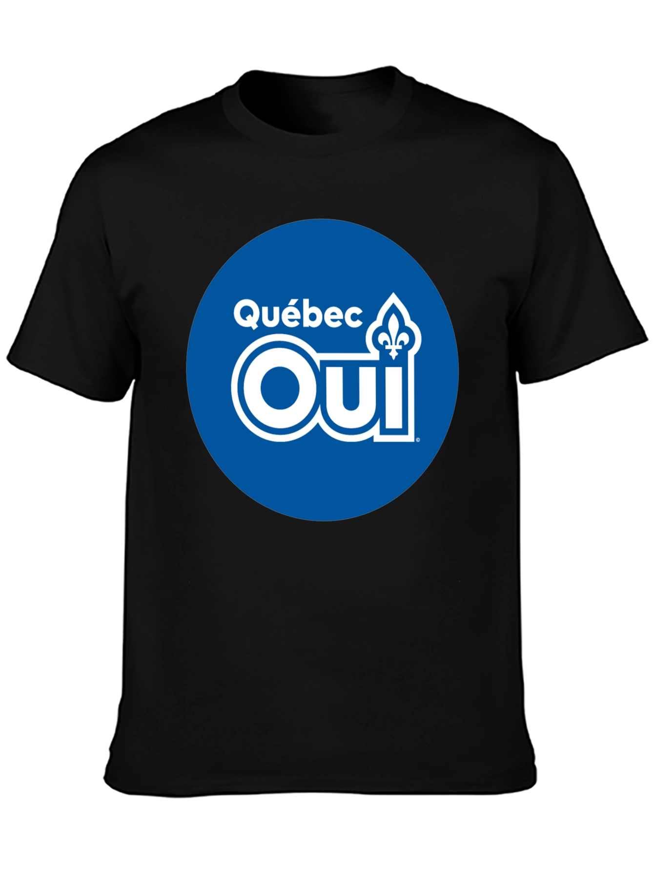 Québec Oui T-Shirt - Black