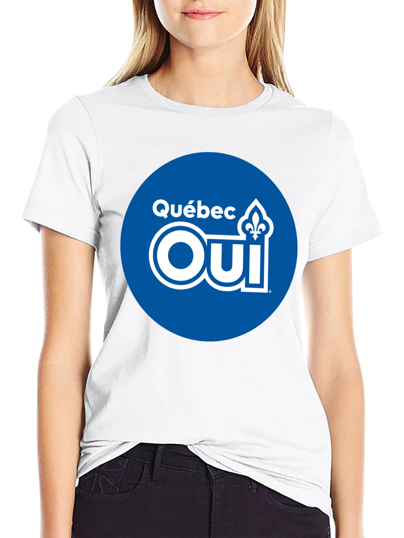 Québec Oui T-Shirt - Black