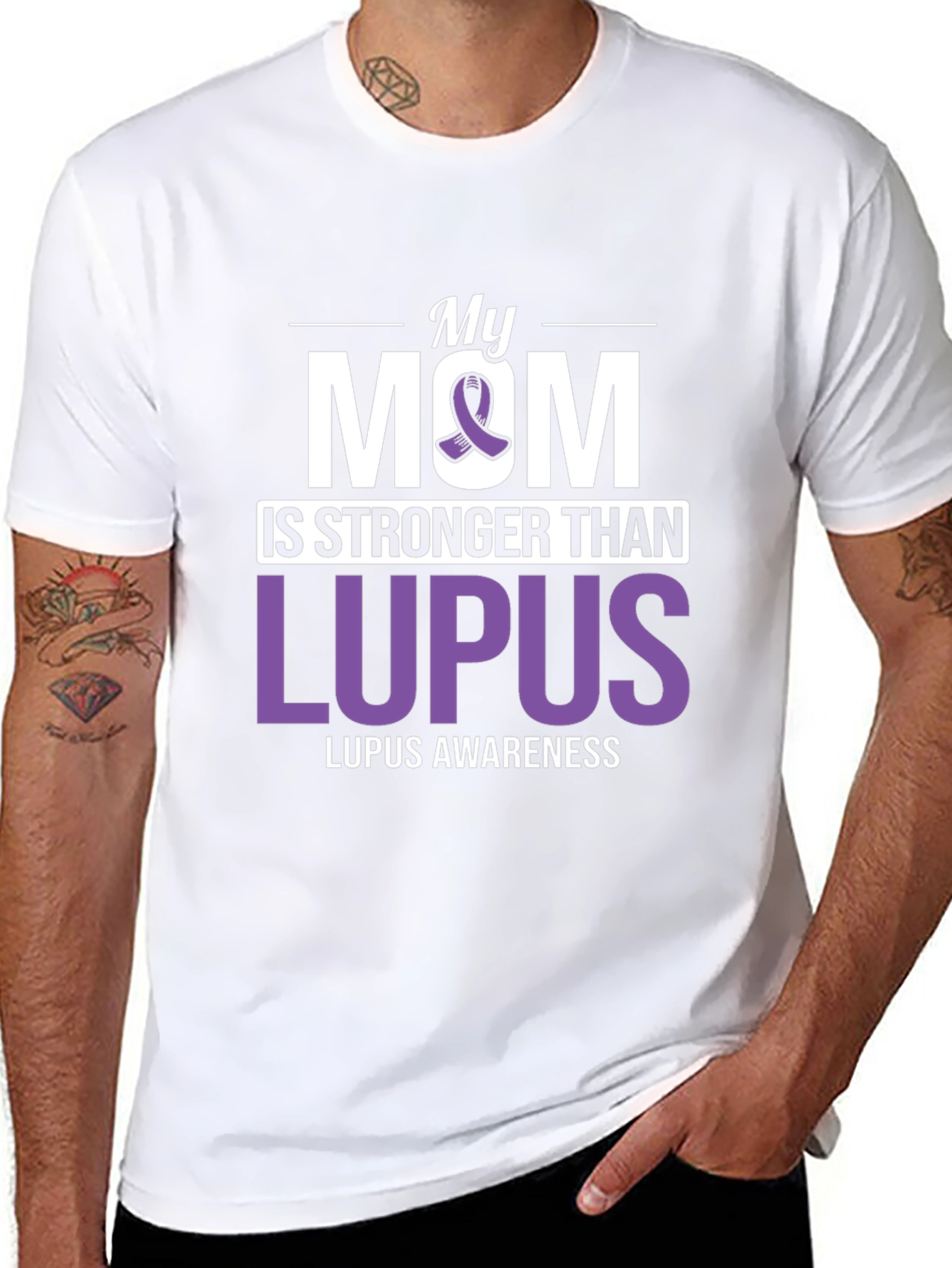 My Mom is Stronger Than Lupus T-Shirt