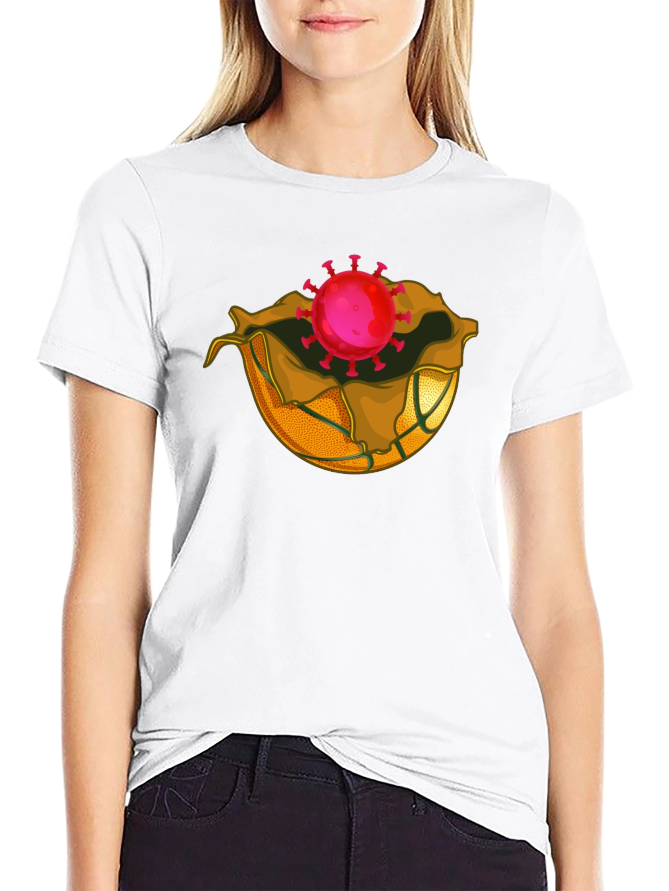 COVID Crushed Basketball T-Shirt