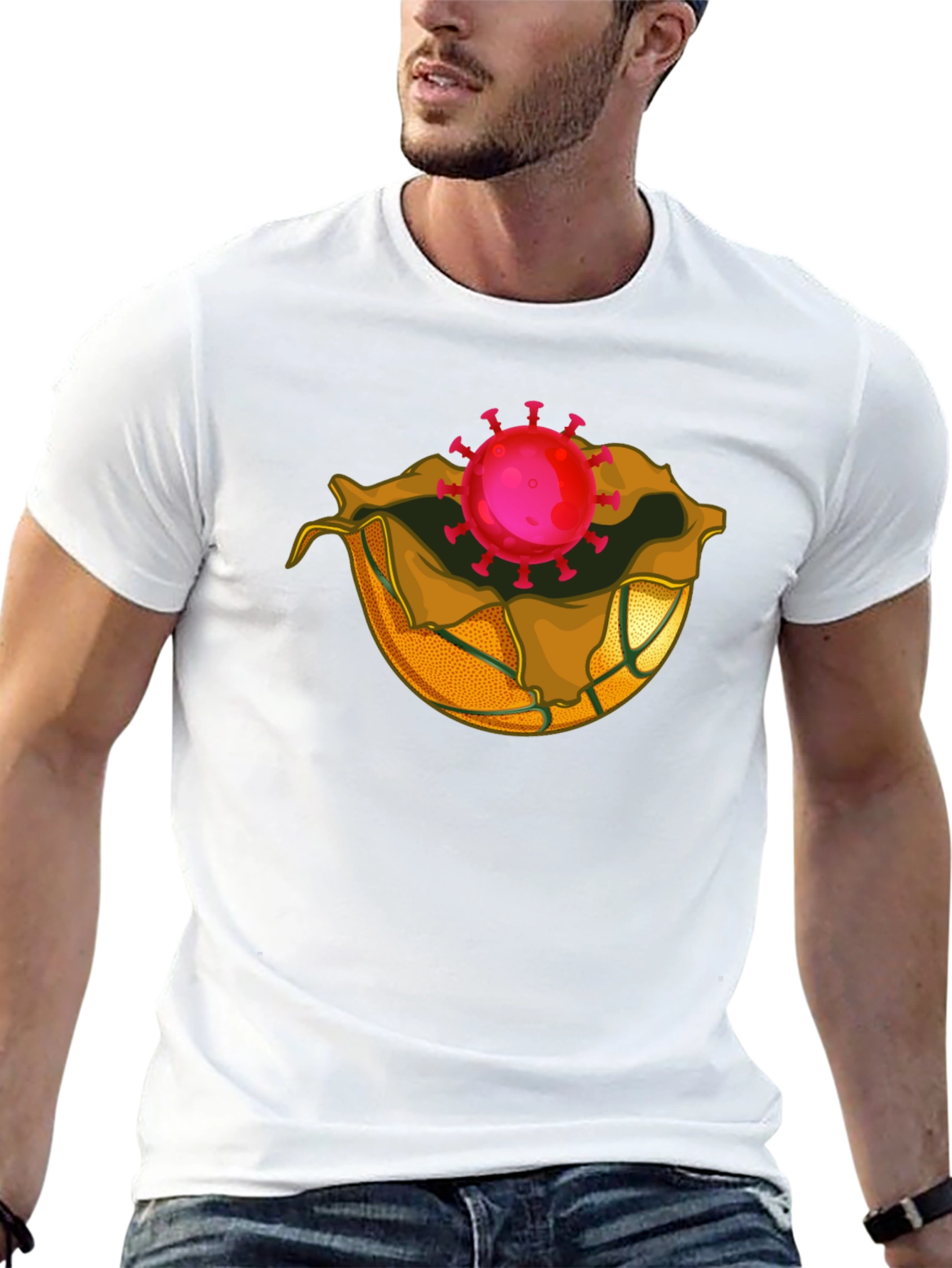 COVID Crushed Basketball T-Shirt