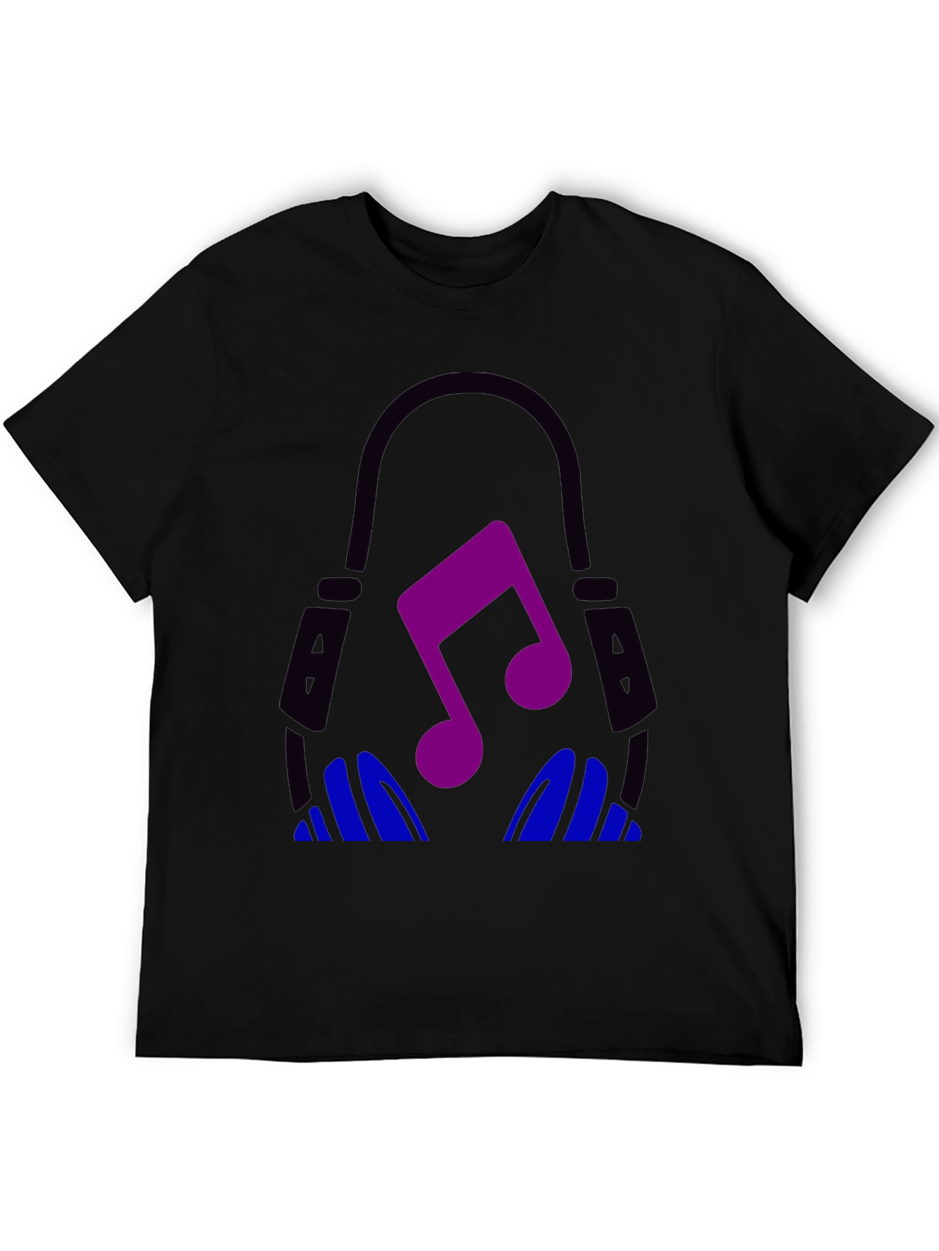 Musical Headphones Graphic Tee