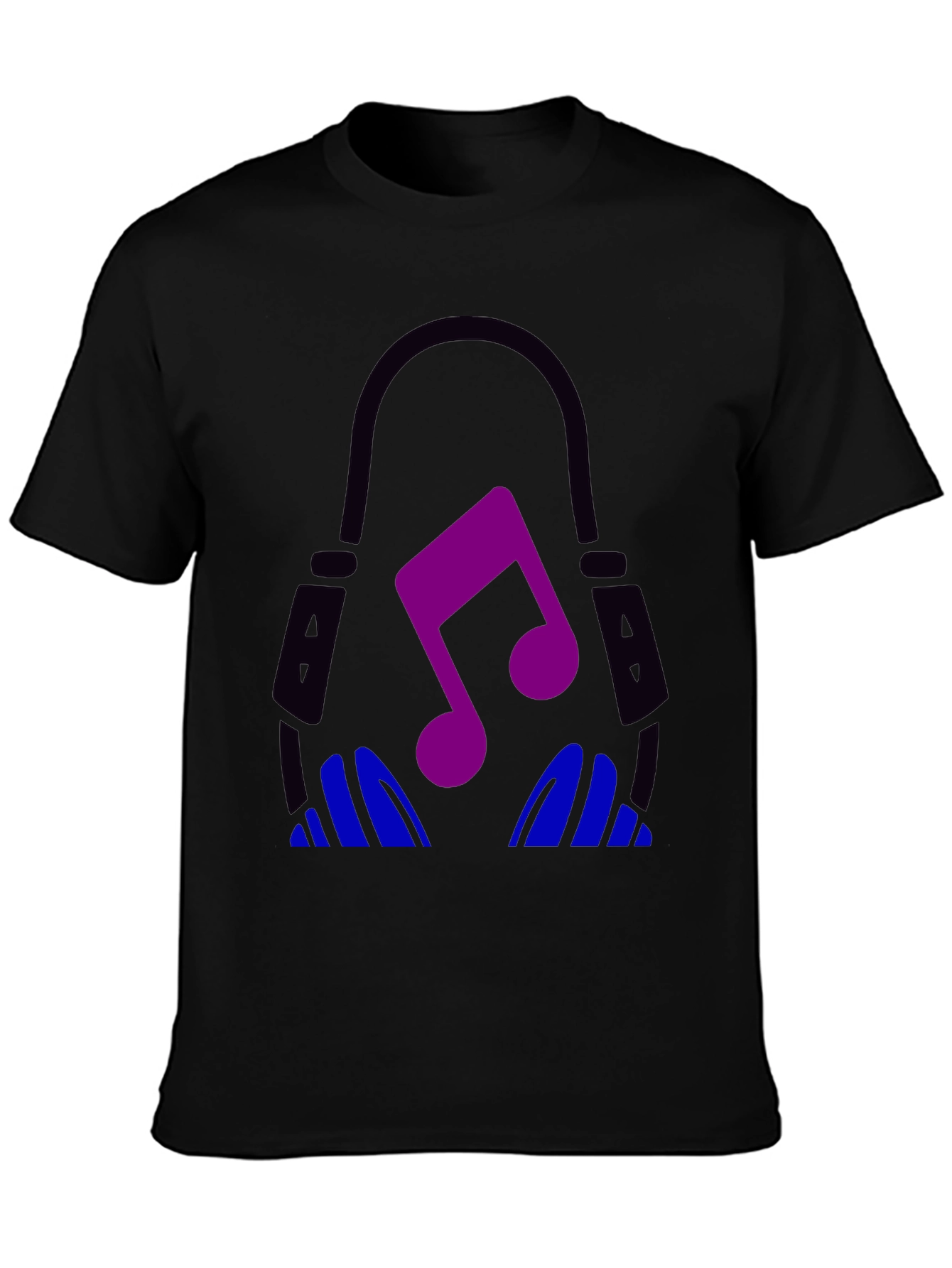 Musical Headphones Graphic Tee