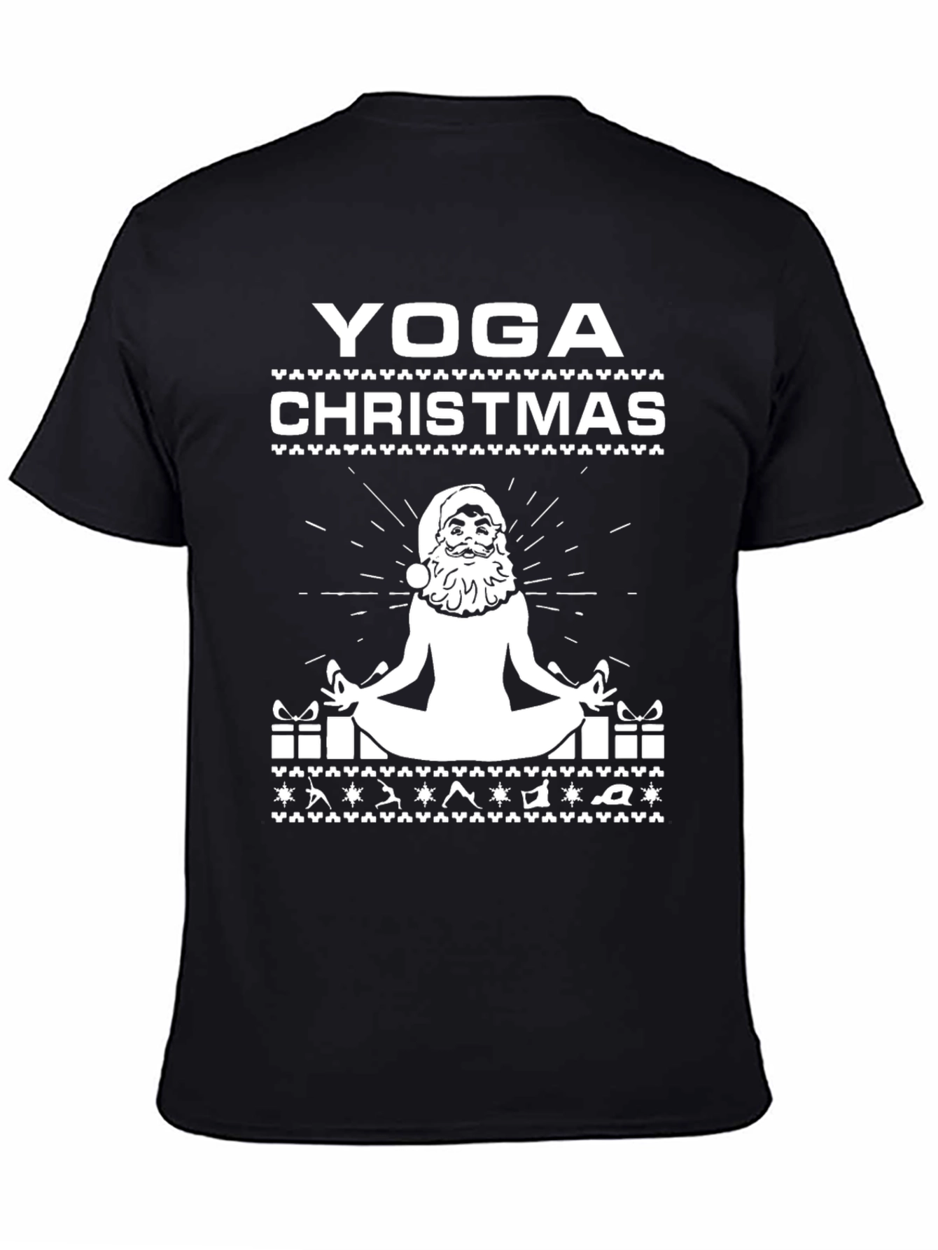 Yoga Christmas Graphic Tee