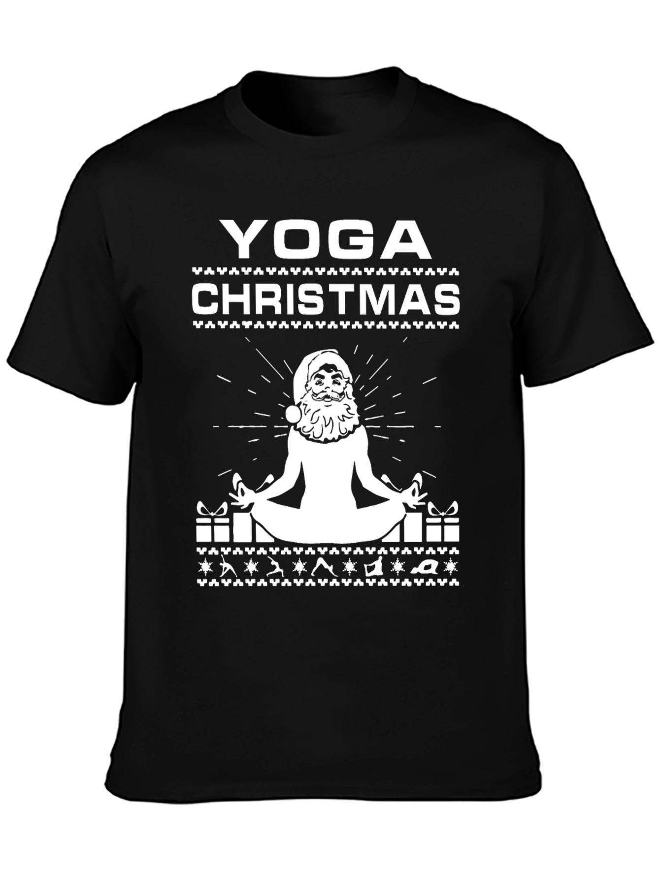 Yoga Christmas Graphic Tee