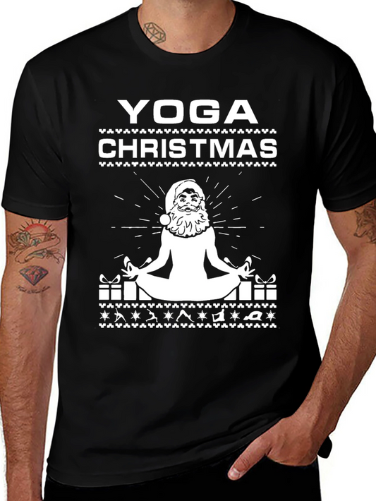 Yoga Christmas Graphic Tee