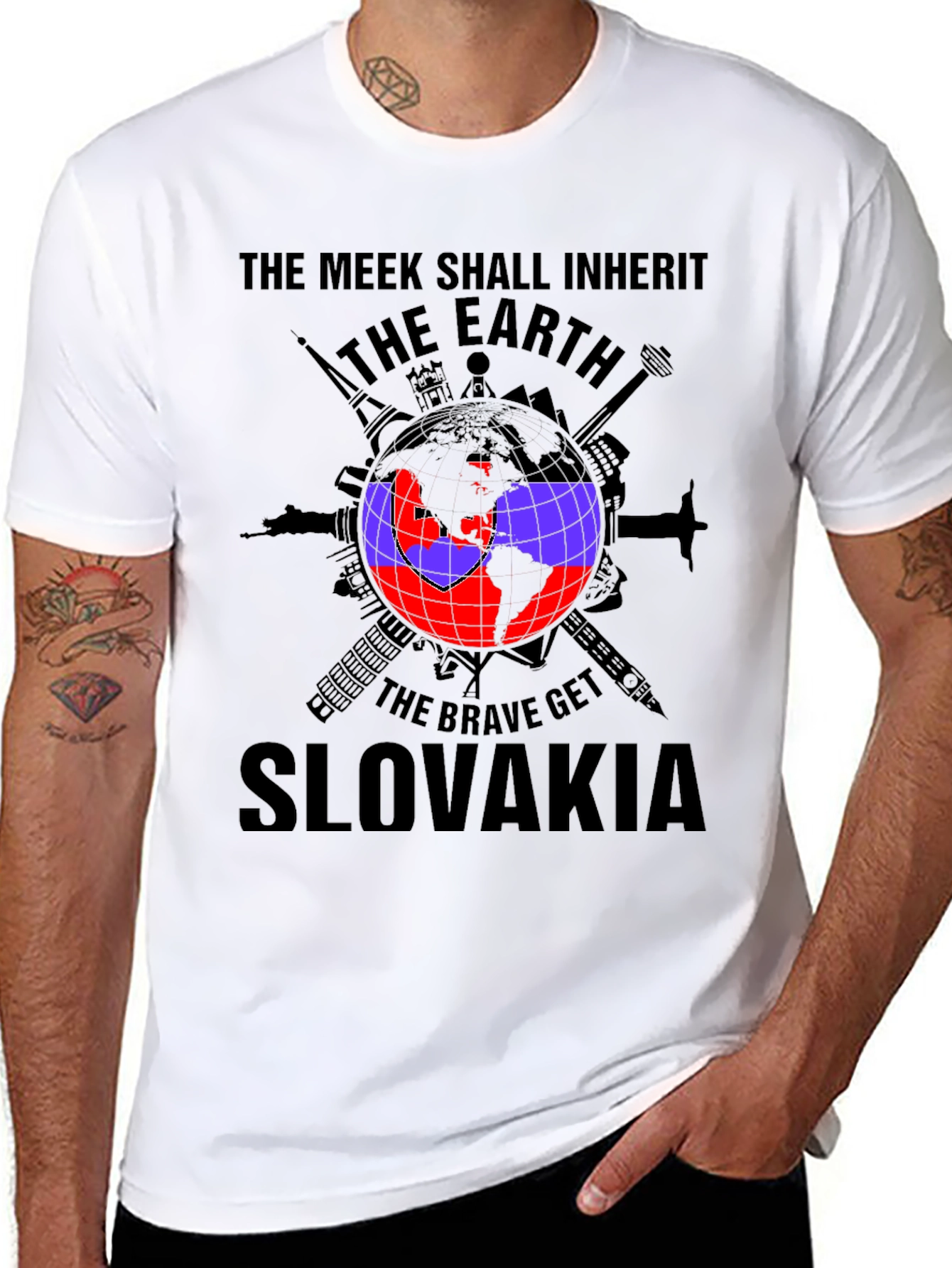 Slovakia T-Shirt: The Meek Shall Inherit Earth