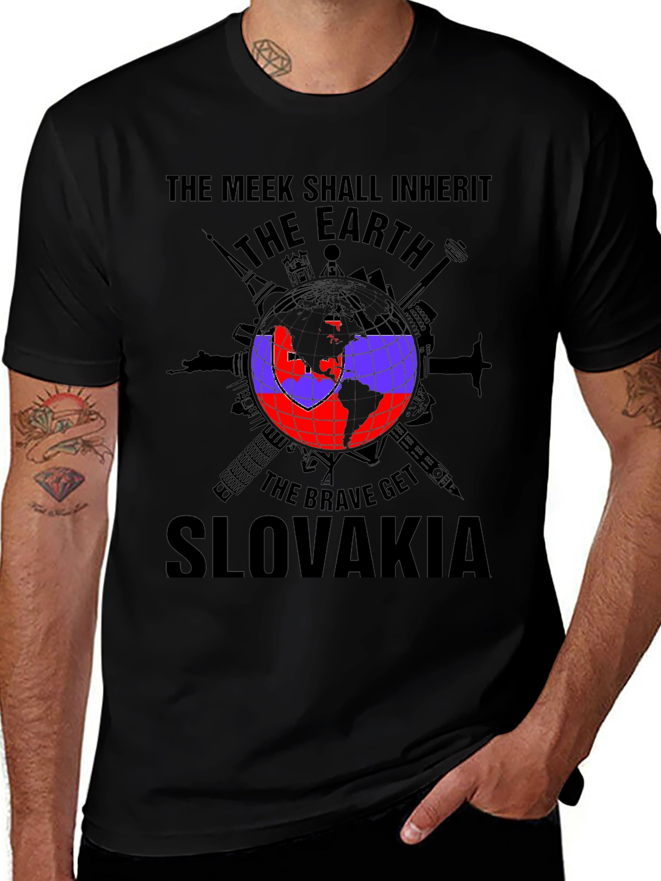 Slovakia T-Shirt: The Meek Shall Inherit Earth