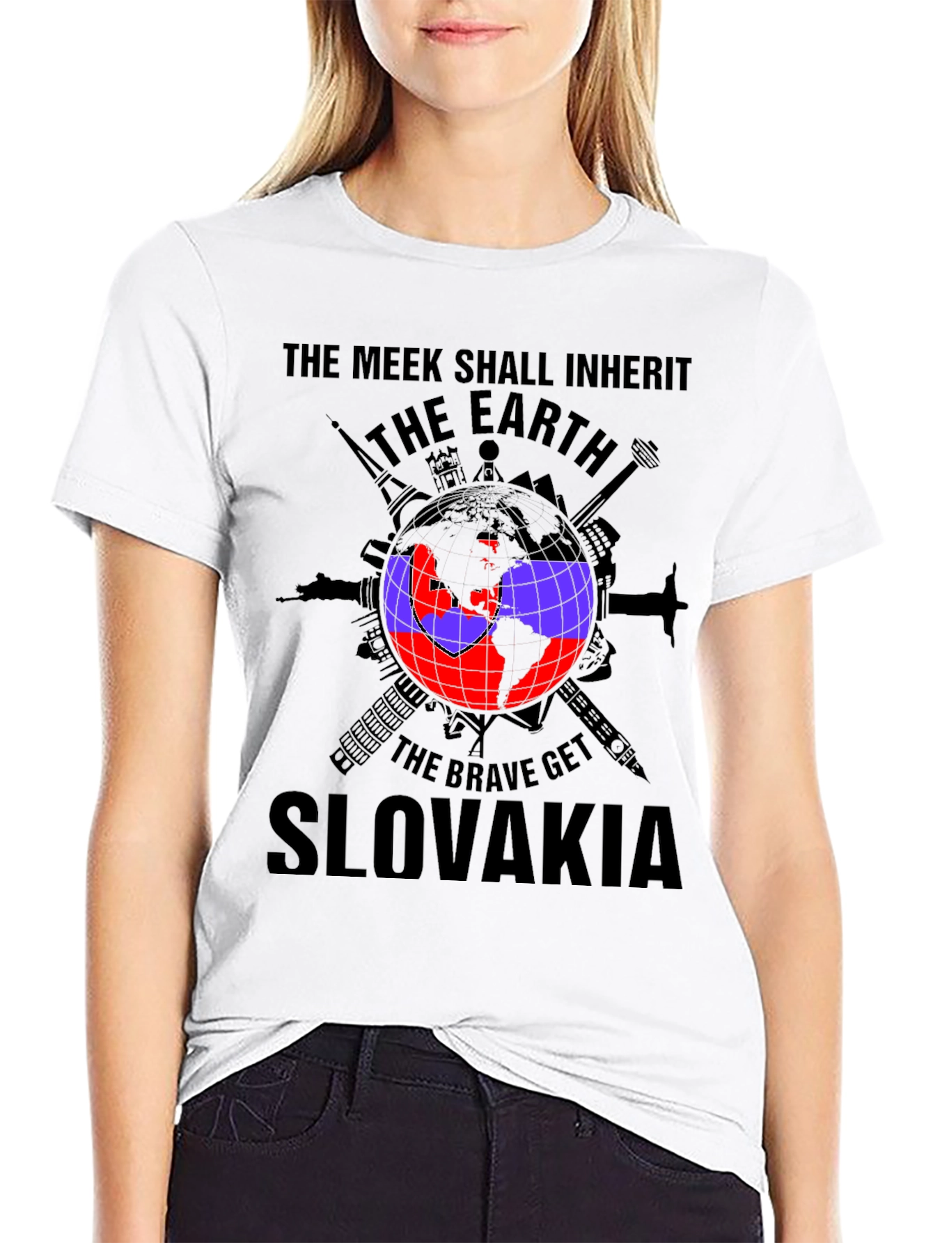 Slovakia T-Shirt: The Meek Shall Inherit Earth
