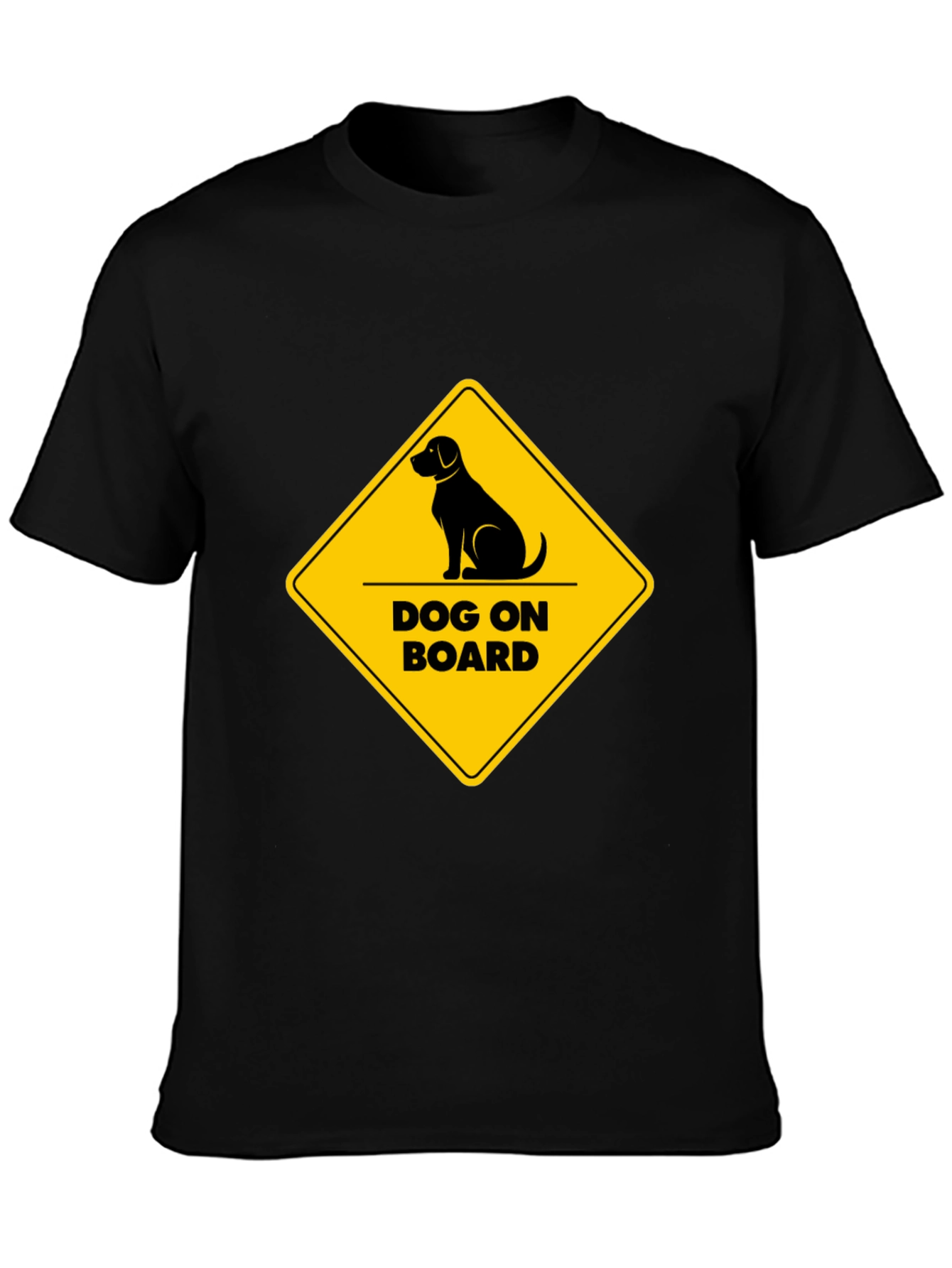 Dog On Board Graphic T-Shirt