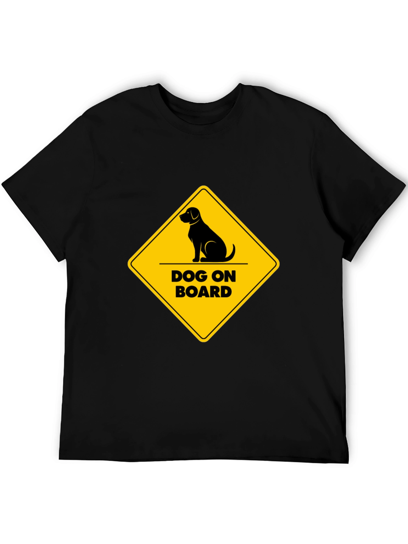 Dog On Board Graphic T-Shirt