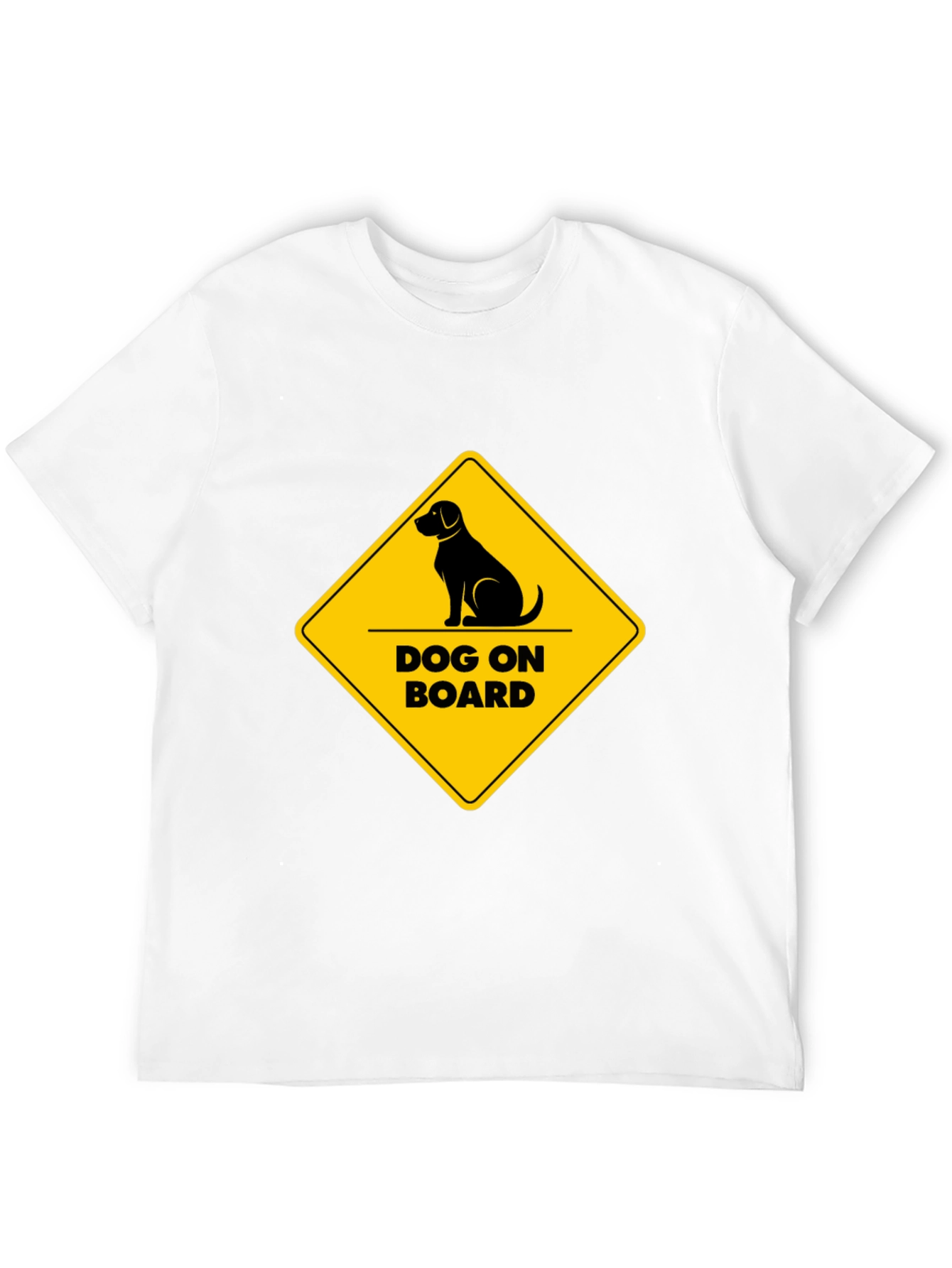 Dog On Board Graphic T-Shirt