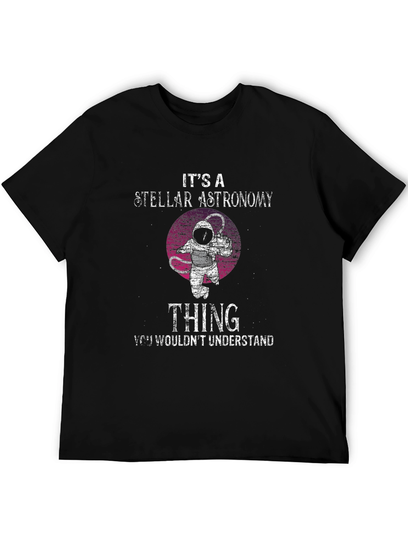 Stellar Astronomy T-Shirt - Spaceman Design
