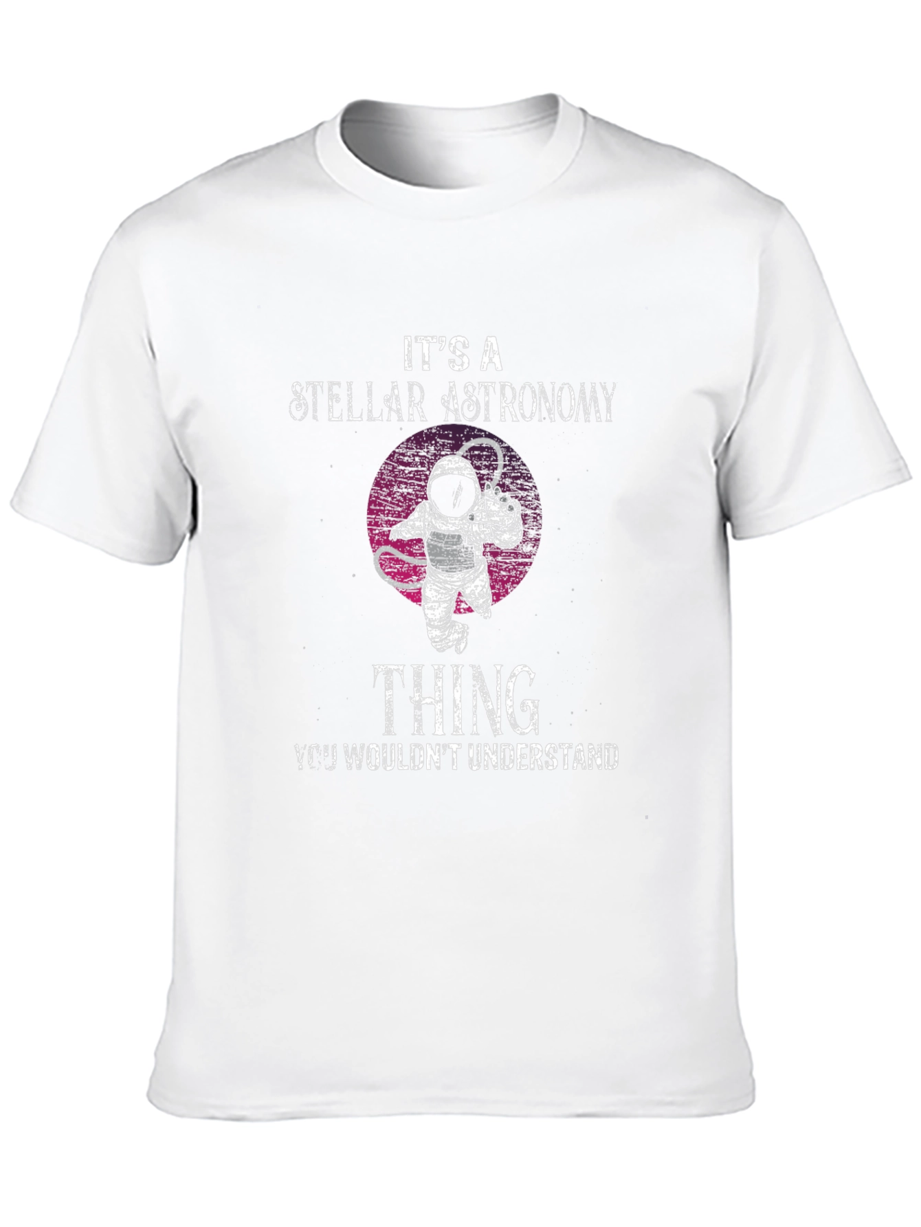 Stellar Astronomy T-Shirt - Spaceman Design