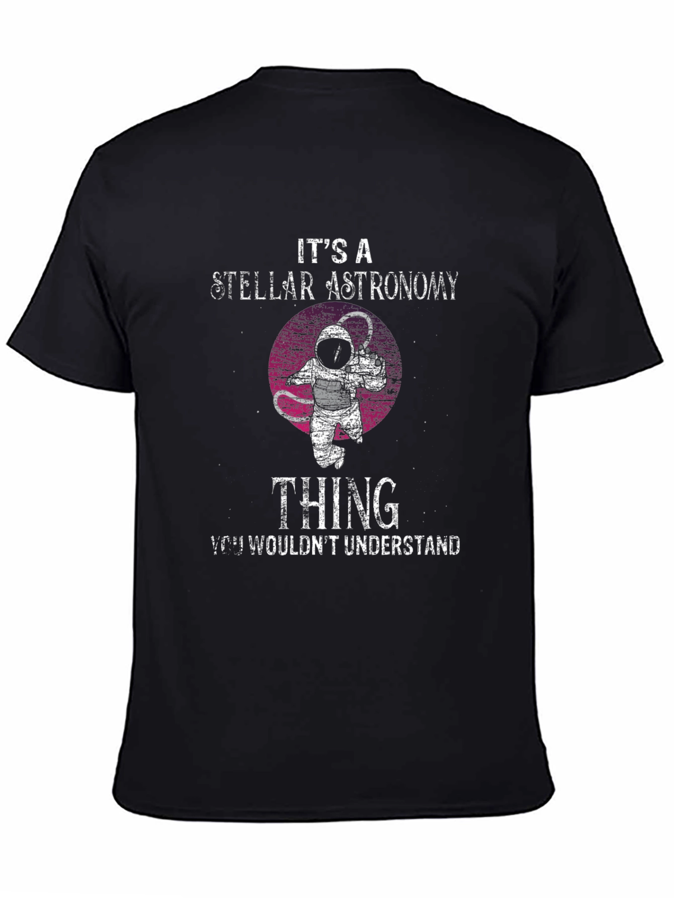 Stellar Astronomy T-Shirt - Spaceman Design