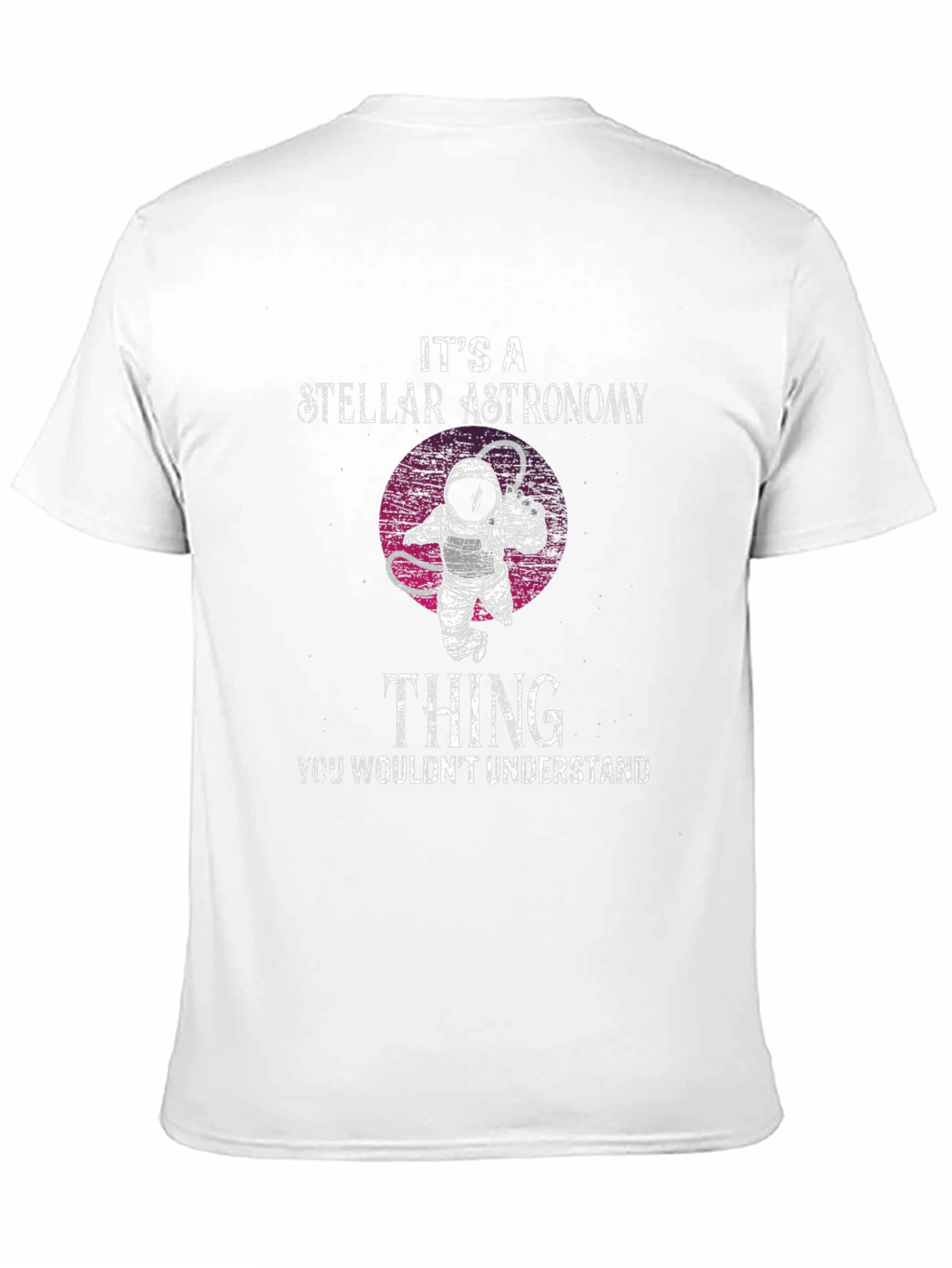 Stellar Astronomy T-Shirt - Spaceman Design