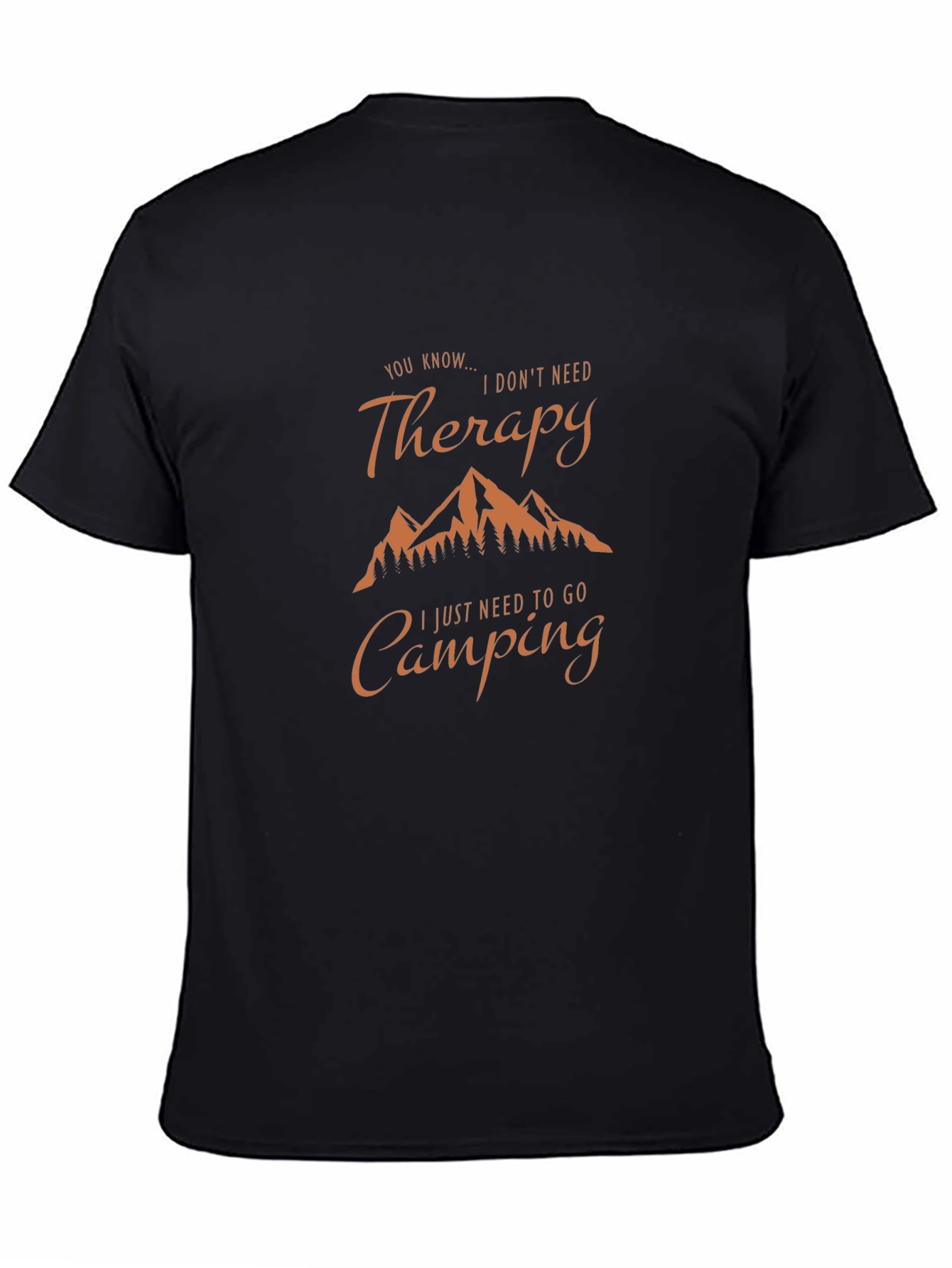 Camping Therapy Graphic Tee