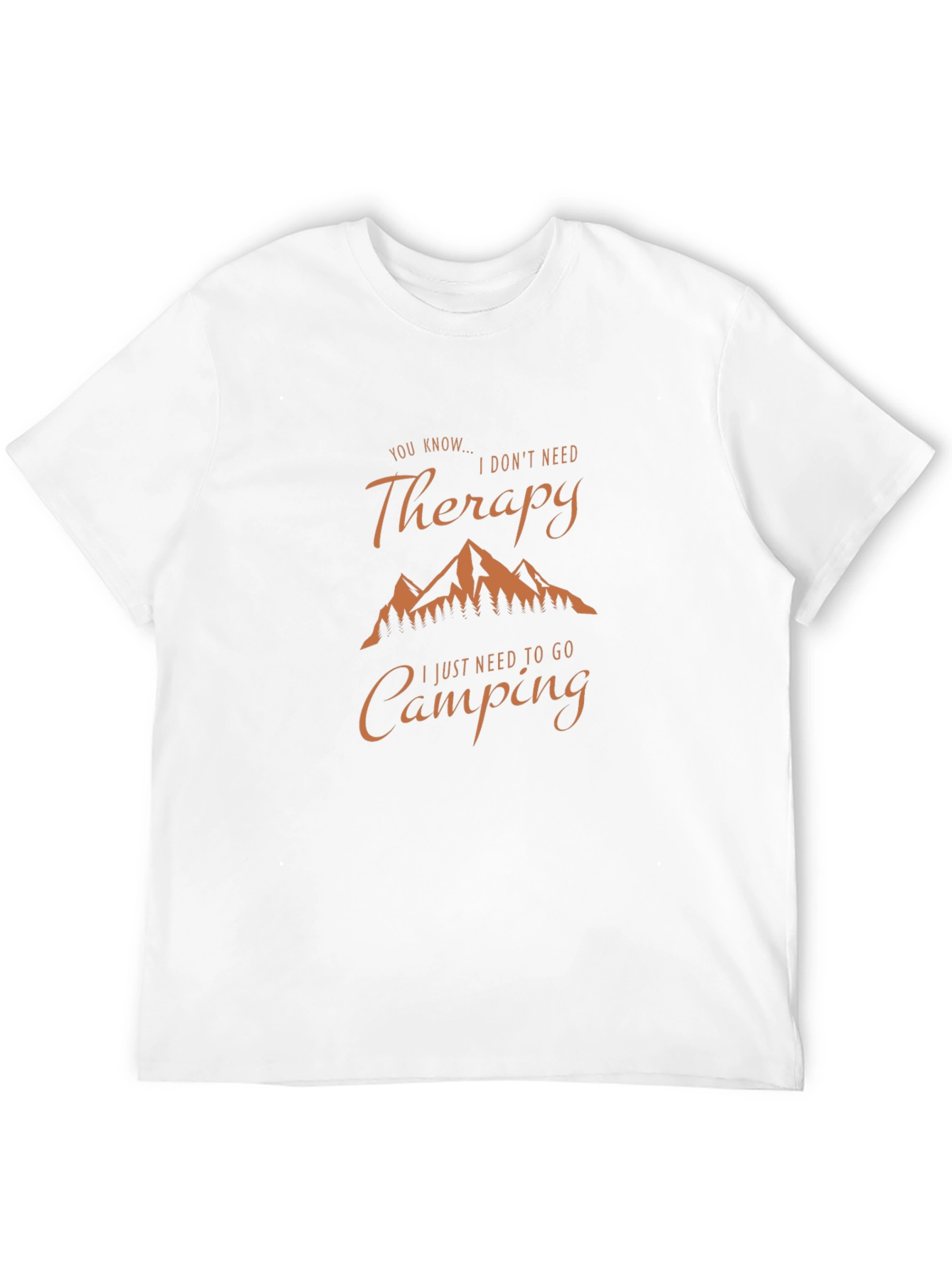 Camping Therapy Graphic Tee