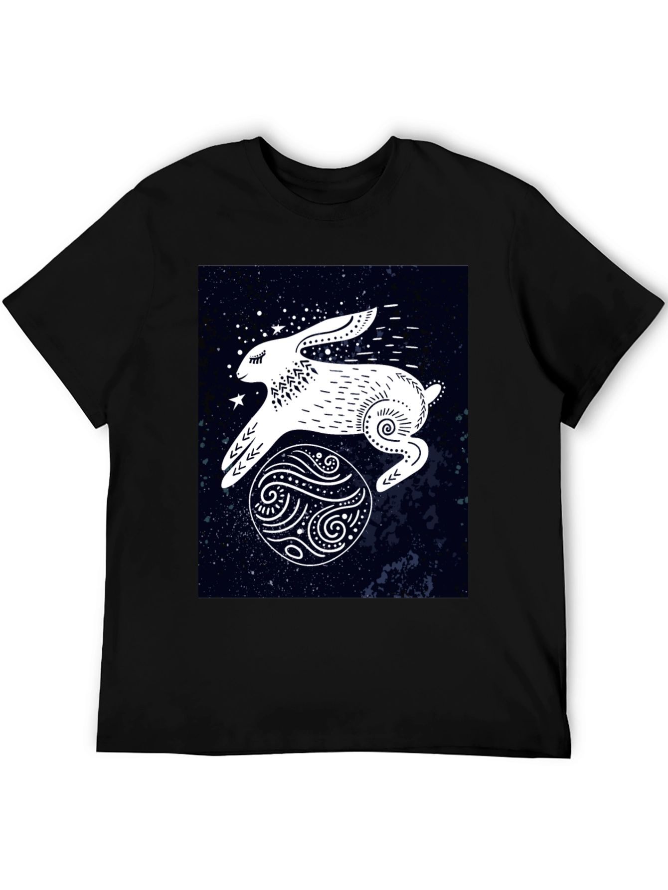 Rabbit in Space Graphic Tee