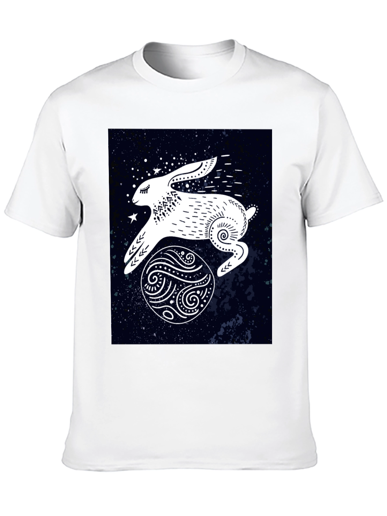 Rabbit in Space Graphic Tee