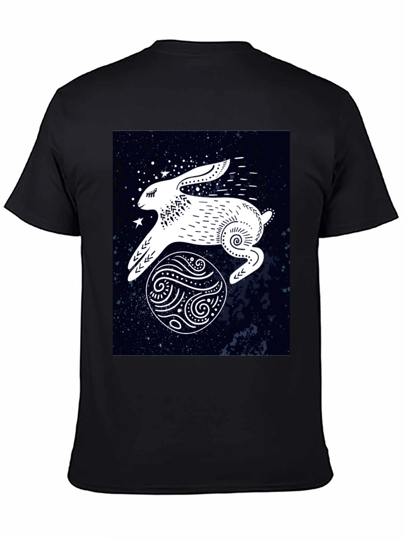Rabbit in Space Graphic Tee