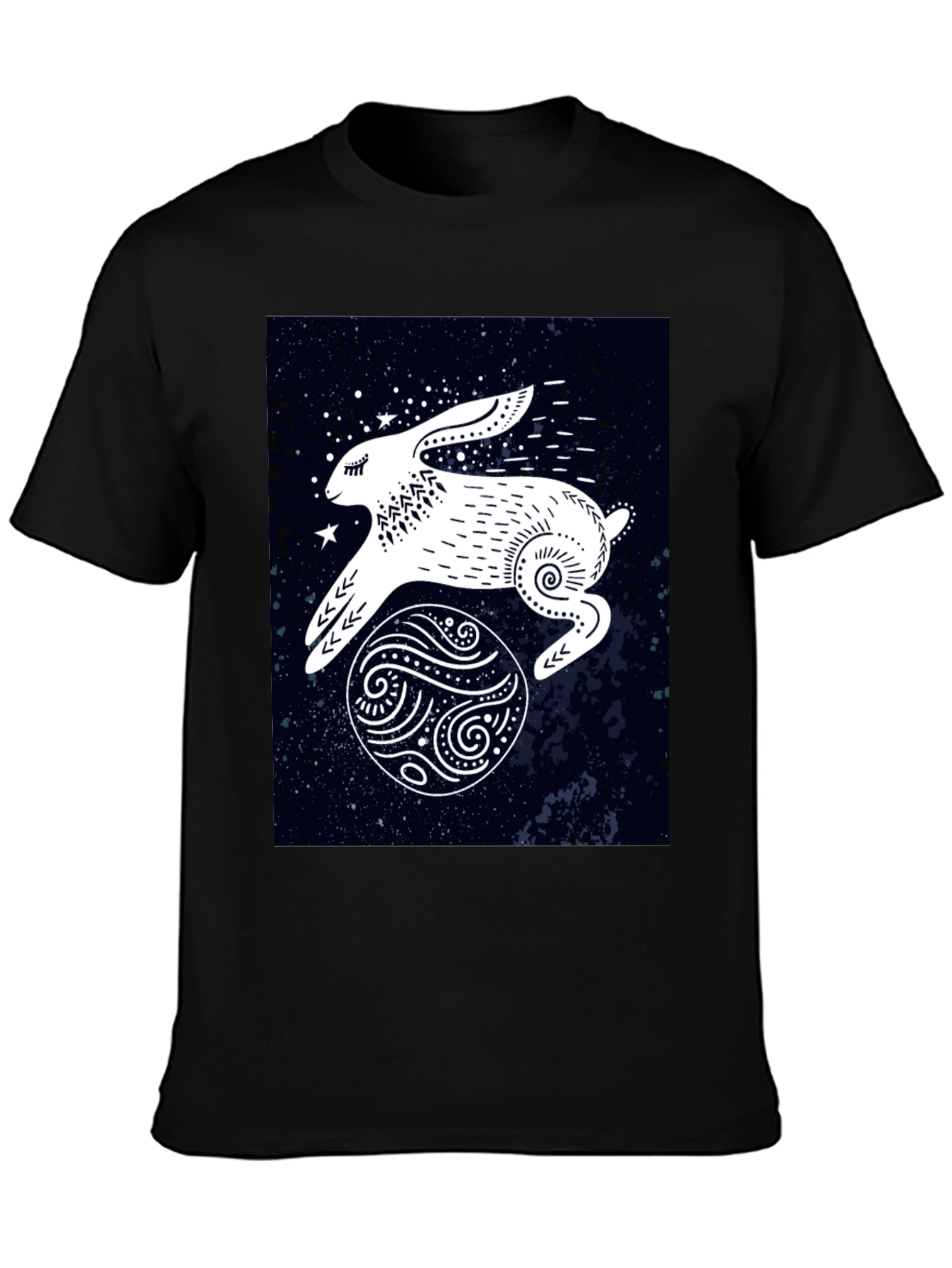 Rabbit in Space Graphic Tee