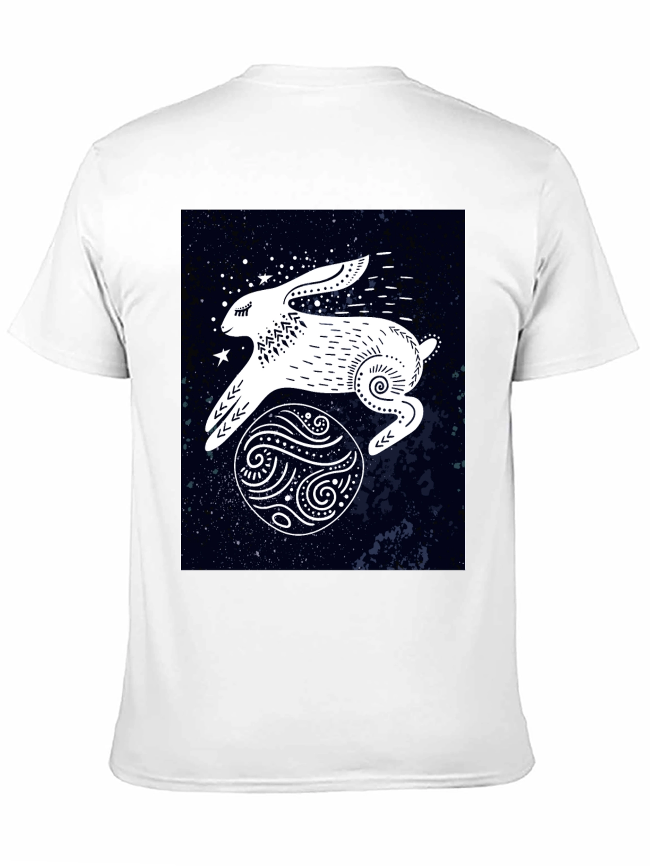 Rabbit in Space Graphic Tee