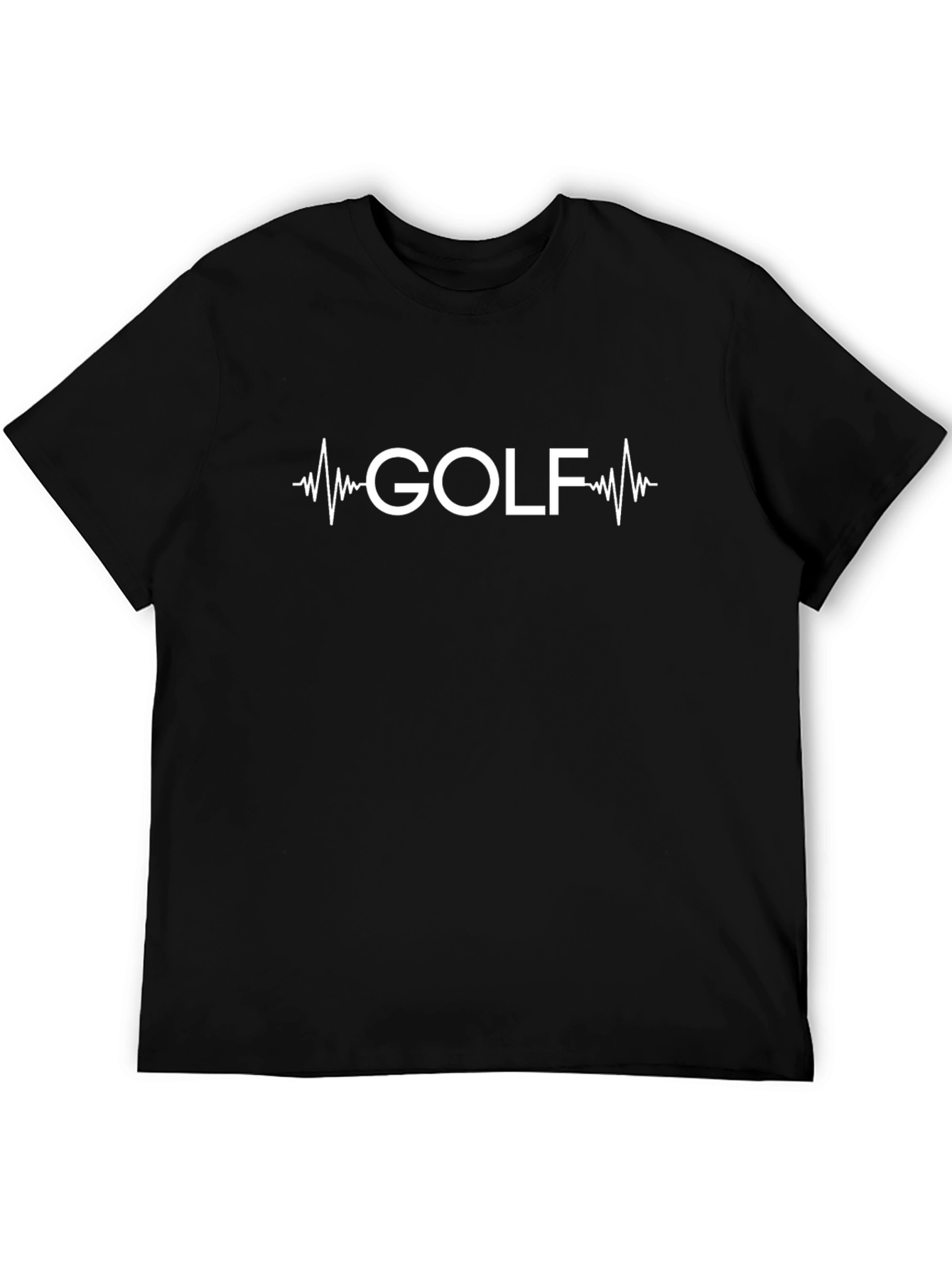 Golf Heartbeat T-Shirt - Golfers Passion Tee
