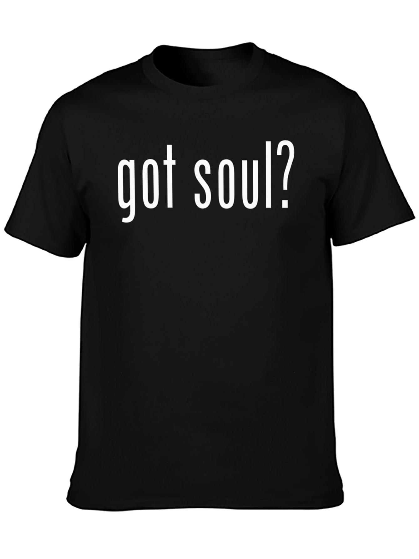 Got Soul? Graphic Tee - Mens Black T-Shirt