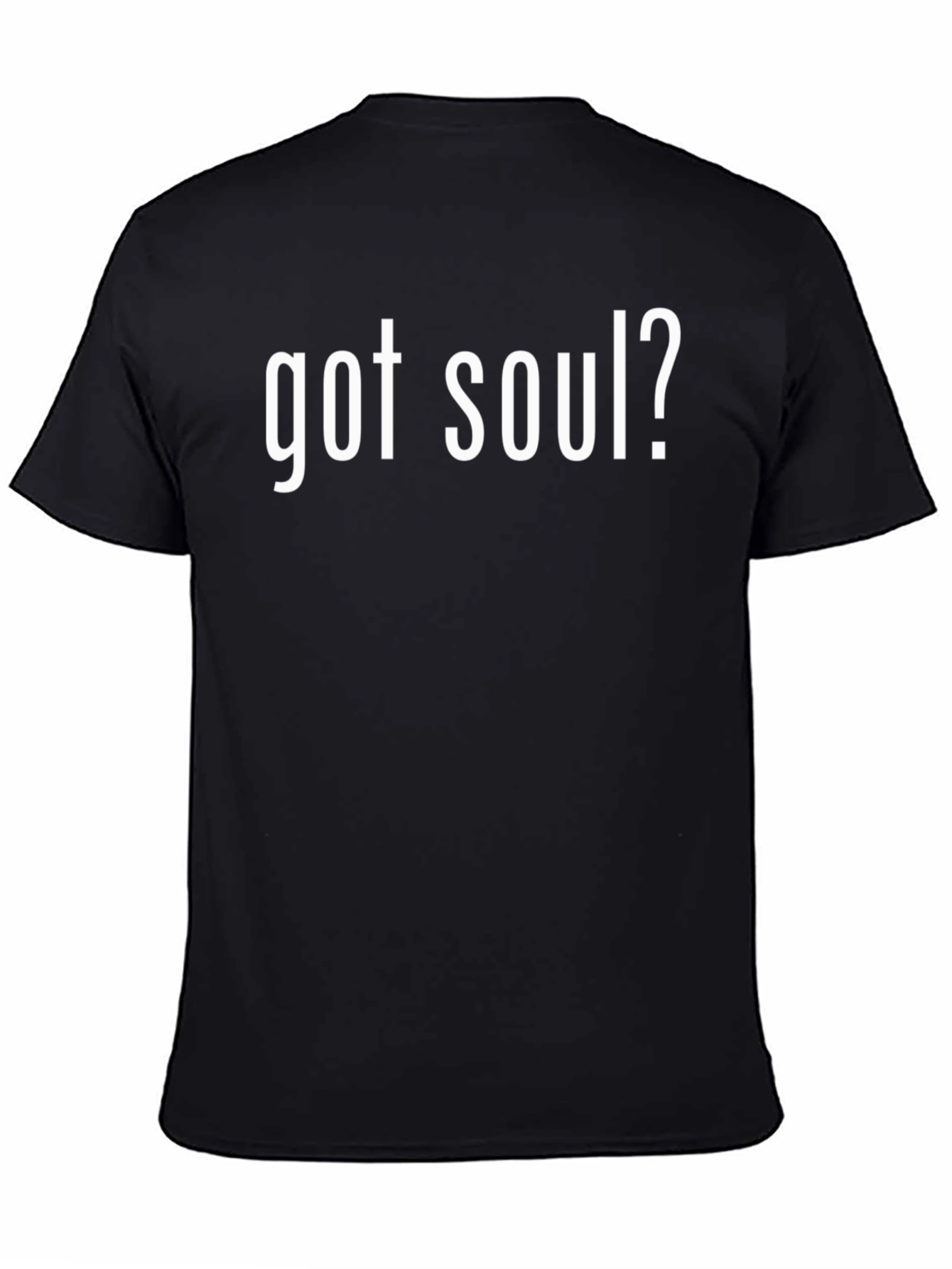 Got Soul? Graphic Tee - Mens Black T-Shirt