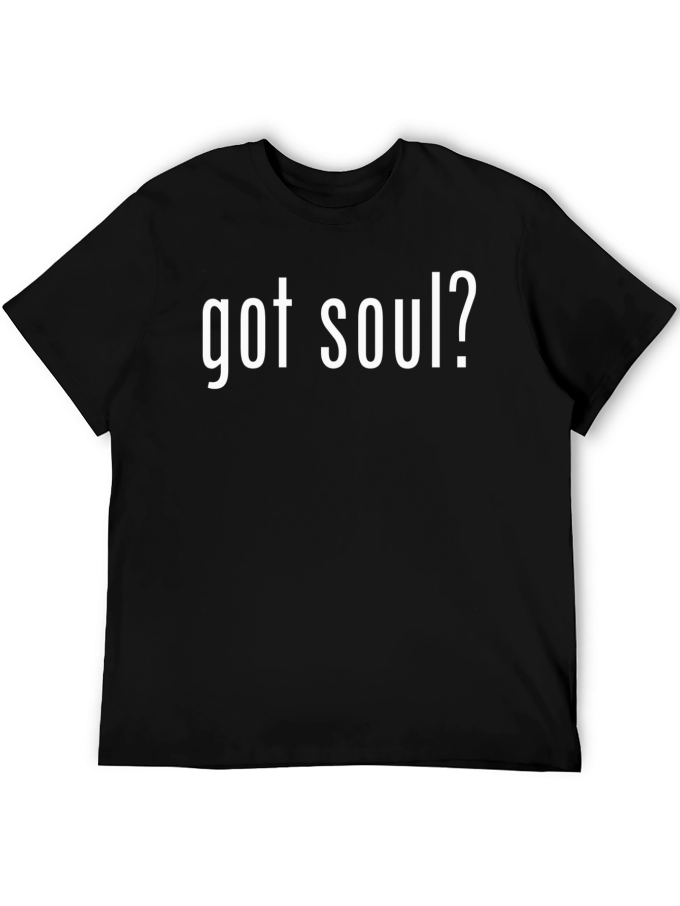 Got Soul? Graphic Tee - Mens Black T-Shirt