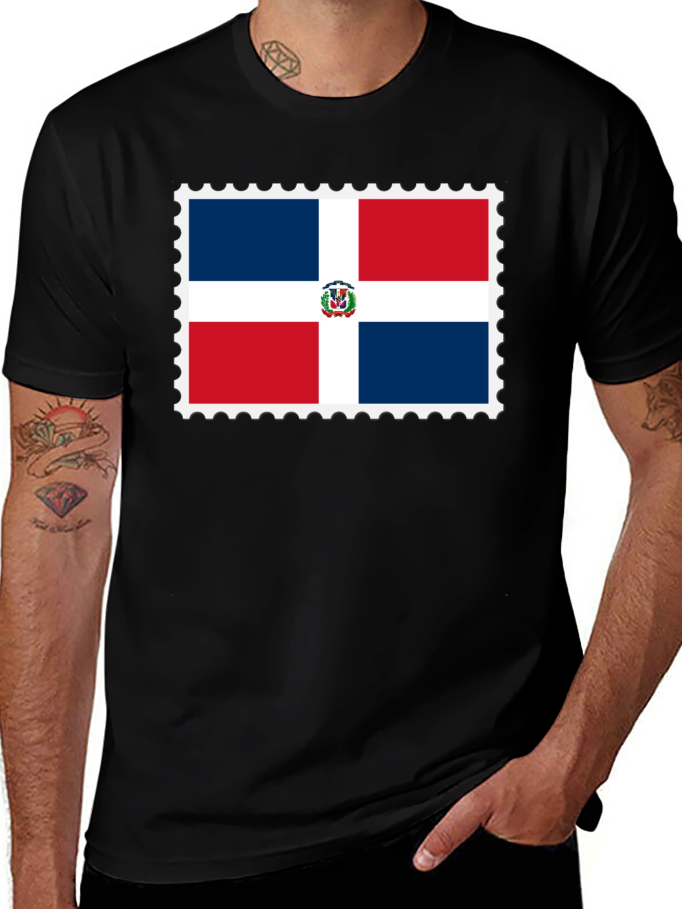 Dominican Republic Flag T-Shirt