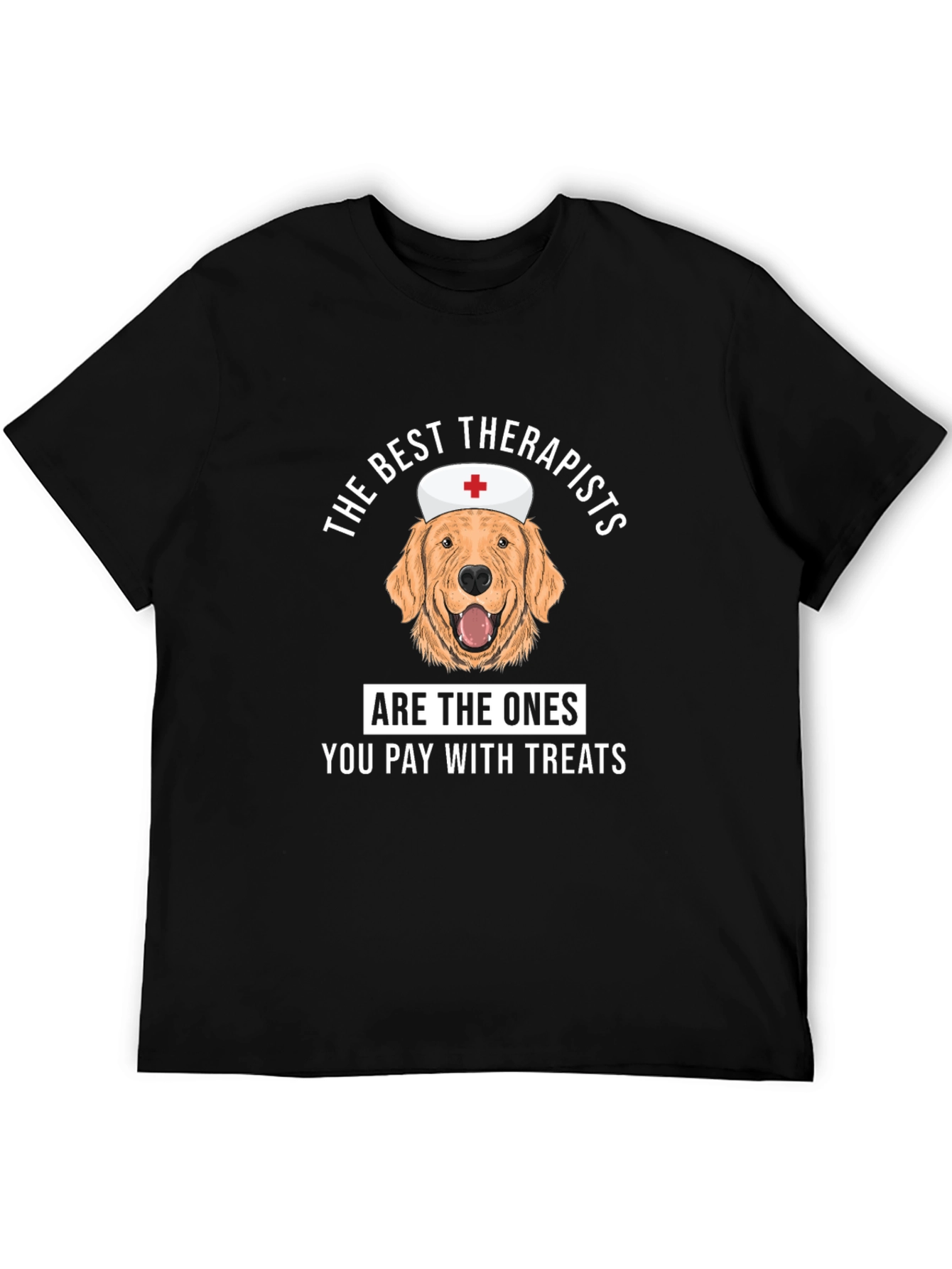 Dog Therapist T-Shirt - Best Therapists Treat Tee