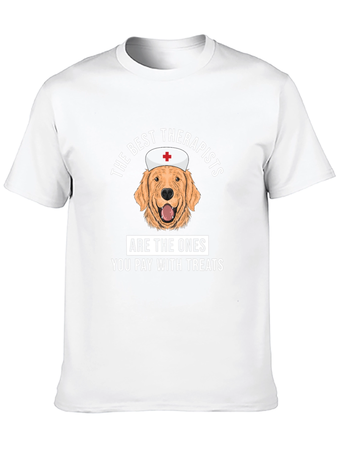 Dog Therapist T-Shirt - Best Therapists Treat Tee